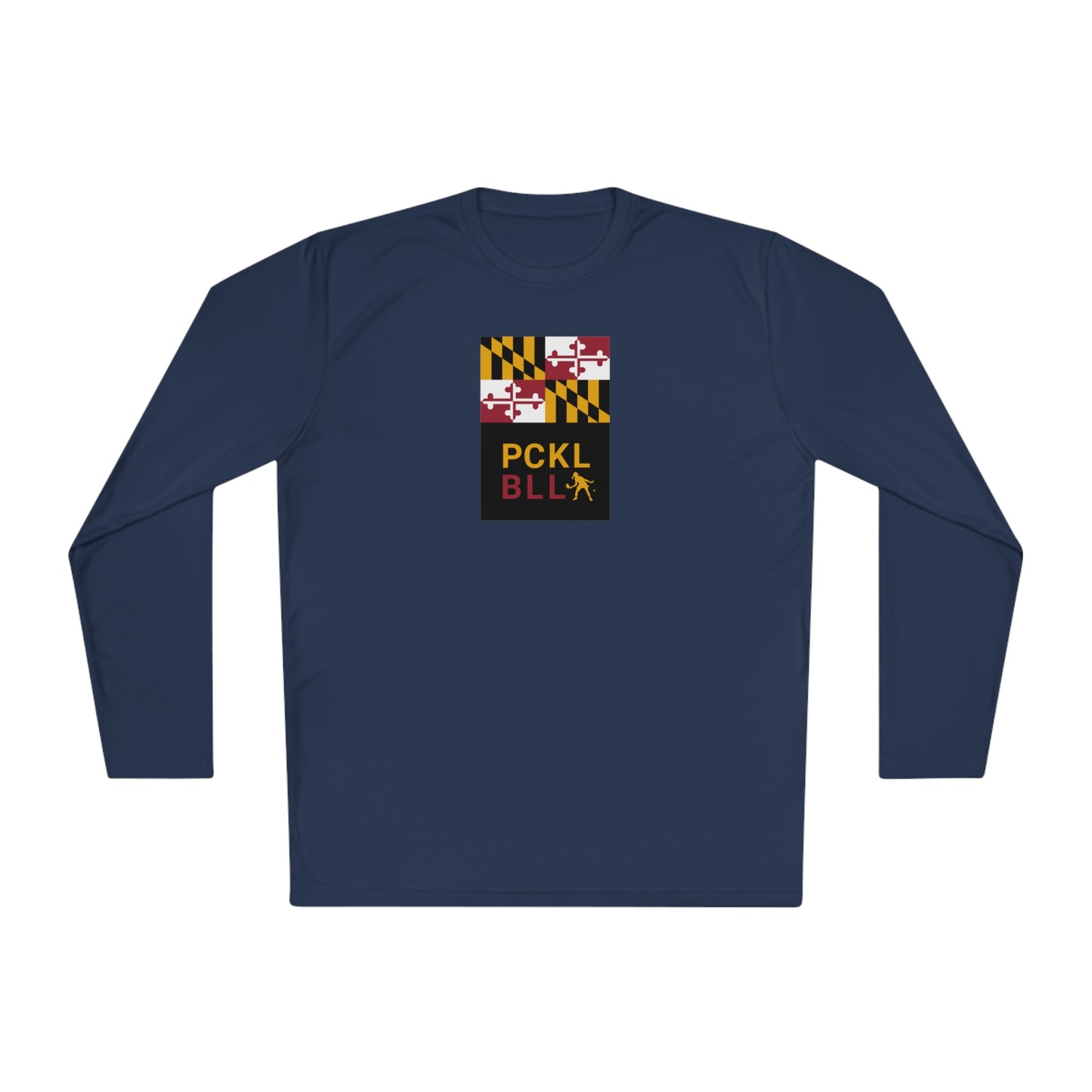 MD FLAG, PCKL-BLL WOMAN ATHLETE-Unisex Lightweight Long Sleeve Tee