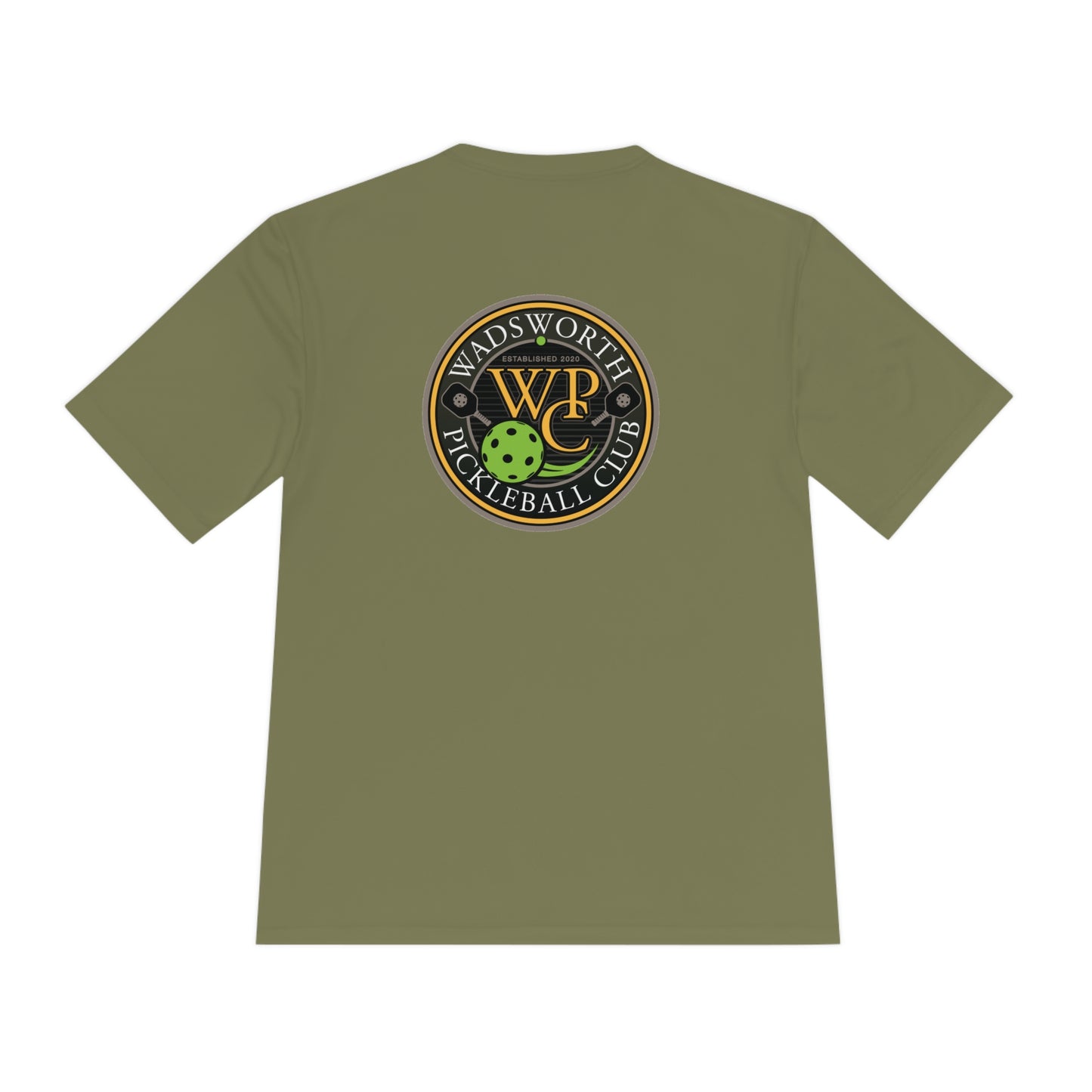 WPC COLOR POCKET LOGO SPORT-TEK (FRONT & LOGO BACK) - Unisex Moisture Wicking Tee