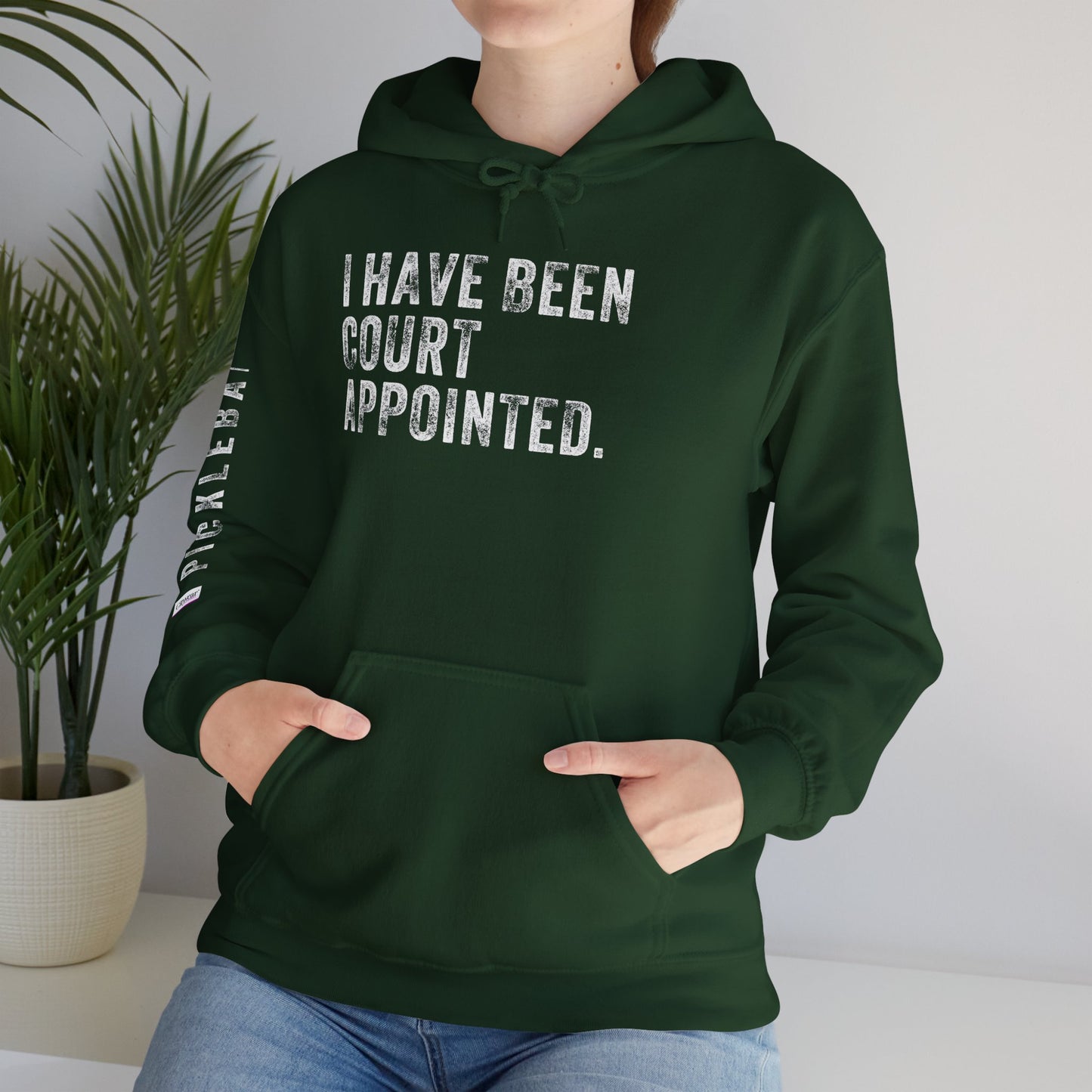I HAVE BEEN COURT APPOINTED, Unisex Heavy Blend™ Hooded Sweatshirt