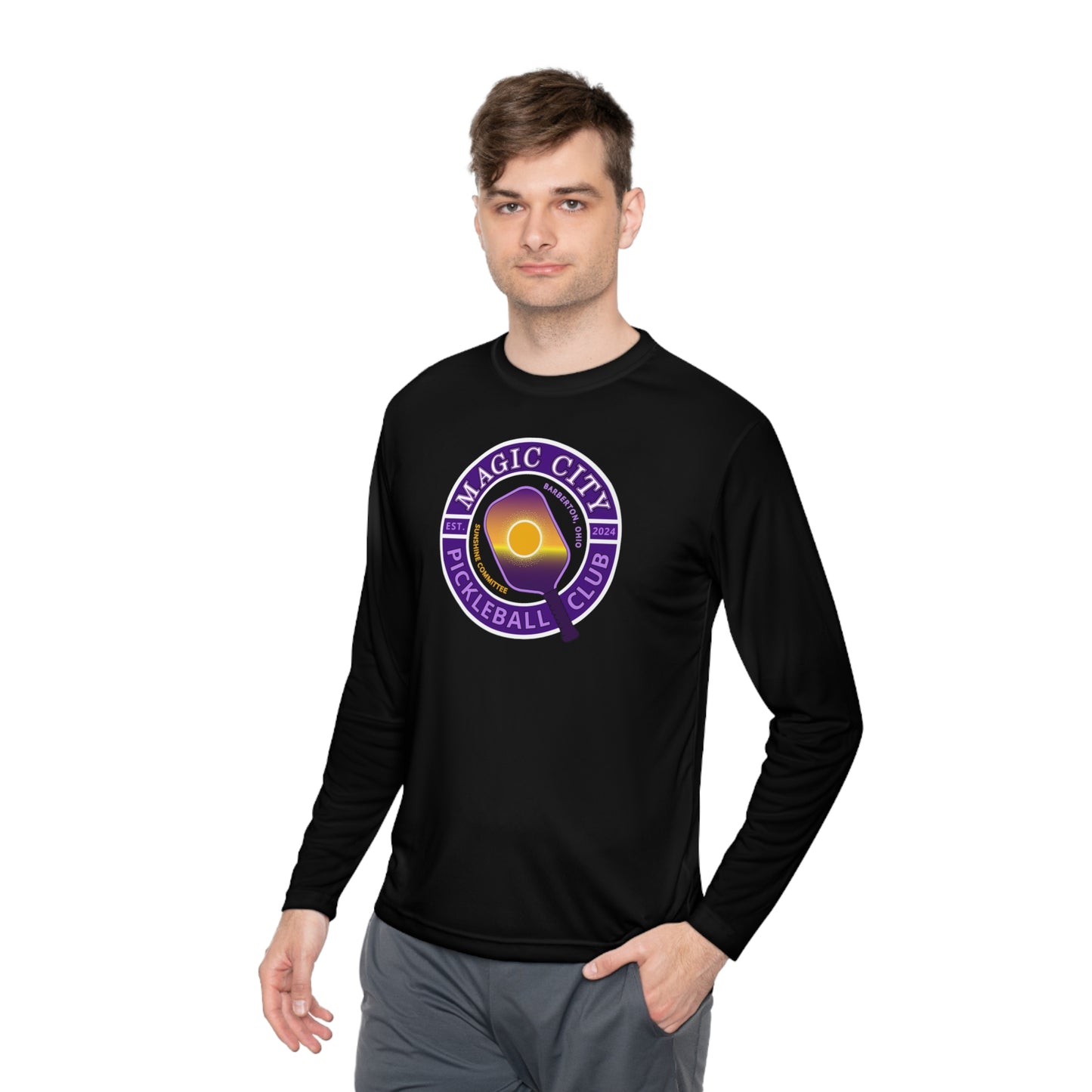 MCPC SUNSHINE COMMITTEE (2 Sided), Unisex Moisture Wicking Long Sleeve Tee