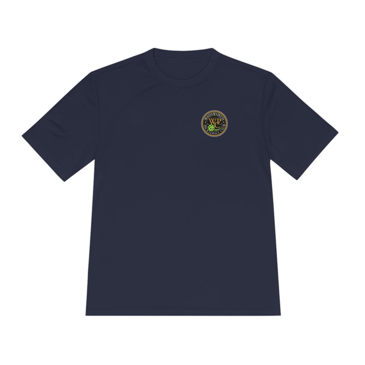 WPC COLOR POCKET LOGO SPORT-TEK (FRONT & PICKLEBALL BACK) - Unisex Moisture Wicking Tee