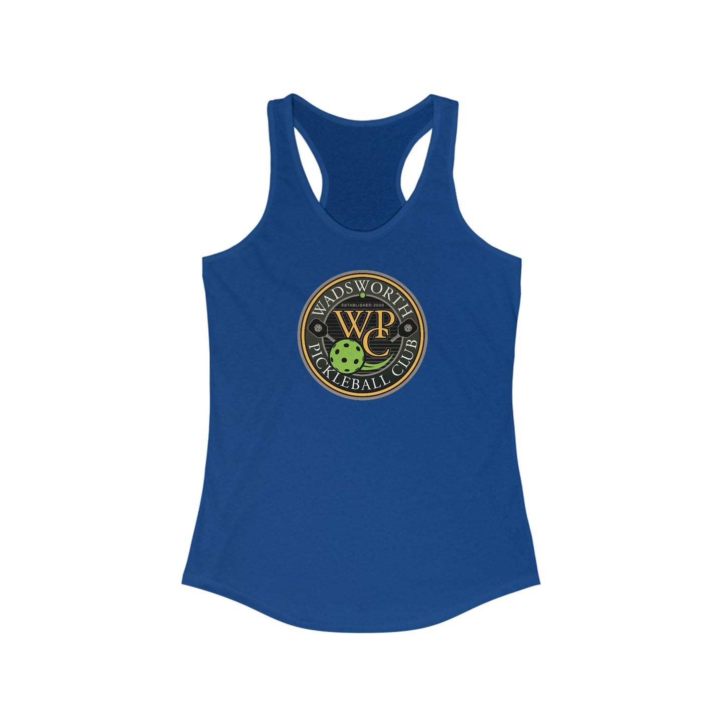 WPC COLOR LOGO (FRONT ONLY) - Women's Ideal Racerback Tank