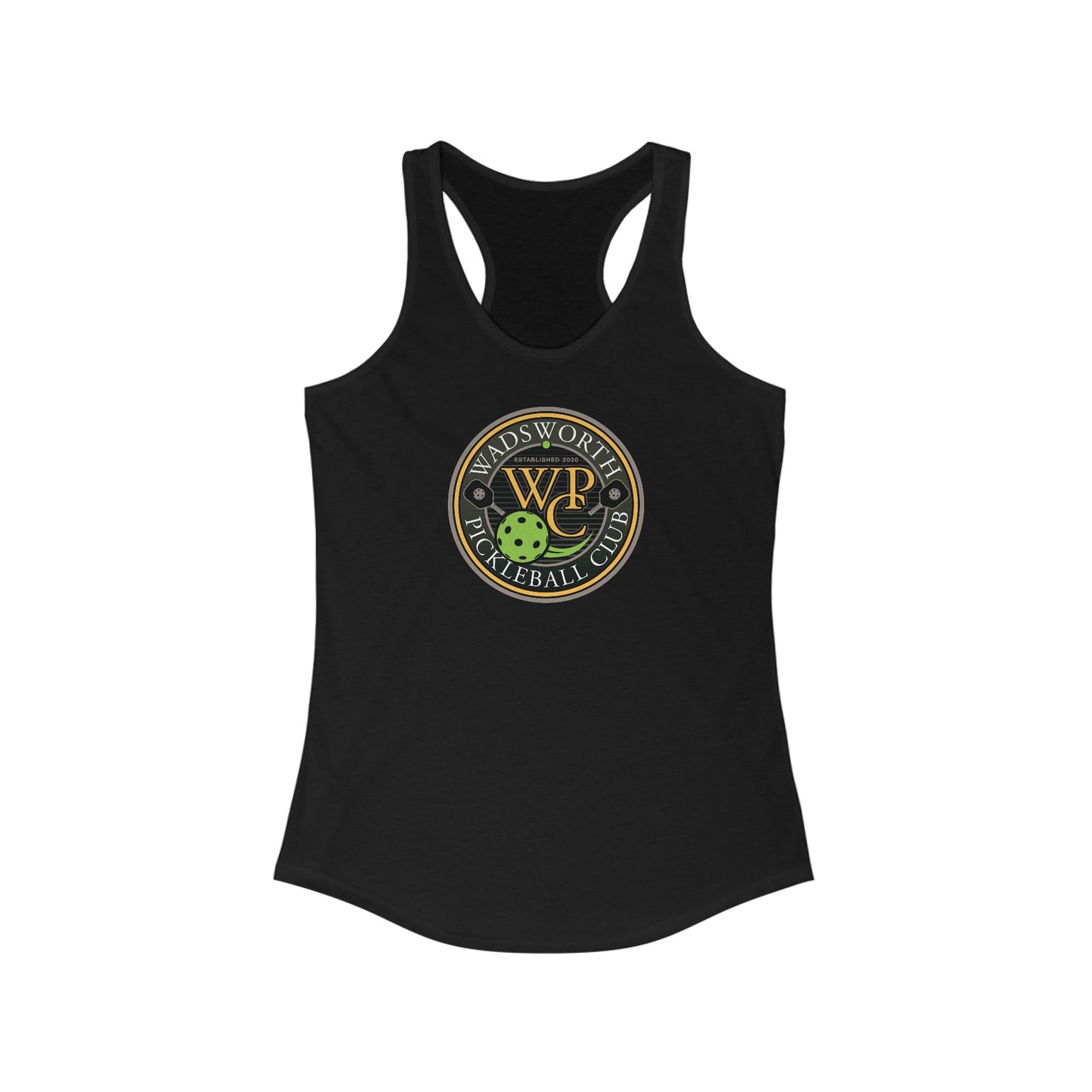 WPC COLOR LOGO (FRONT ONLY) - Women's Ideal Racerback Tank