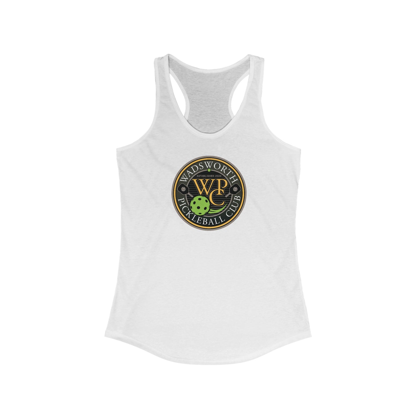 WPC COLOR LOGO (FRONT ONLY) - Women's Ideal Racerback Tank