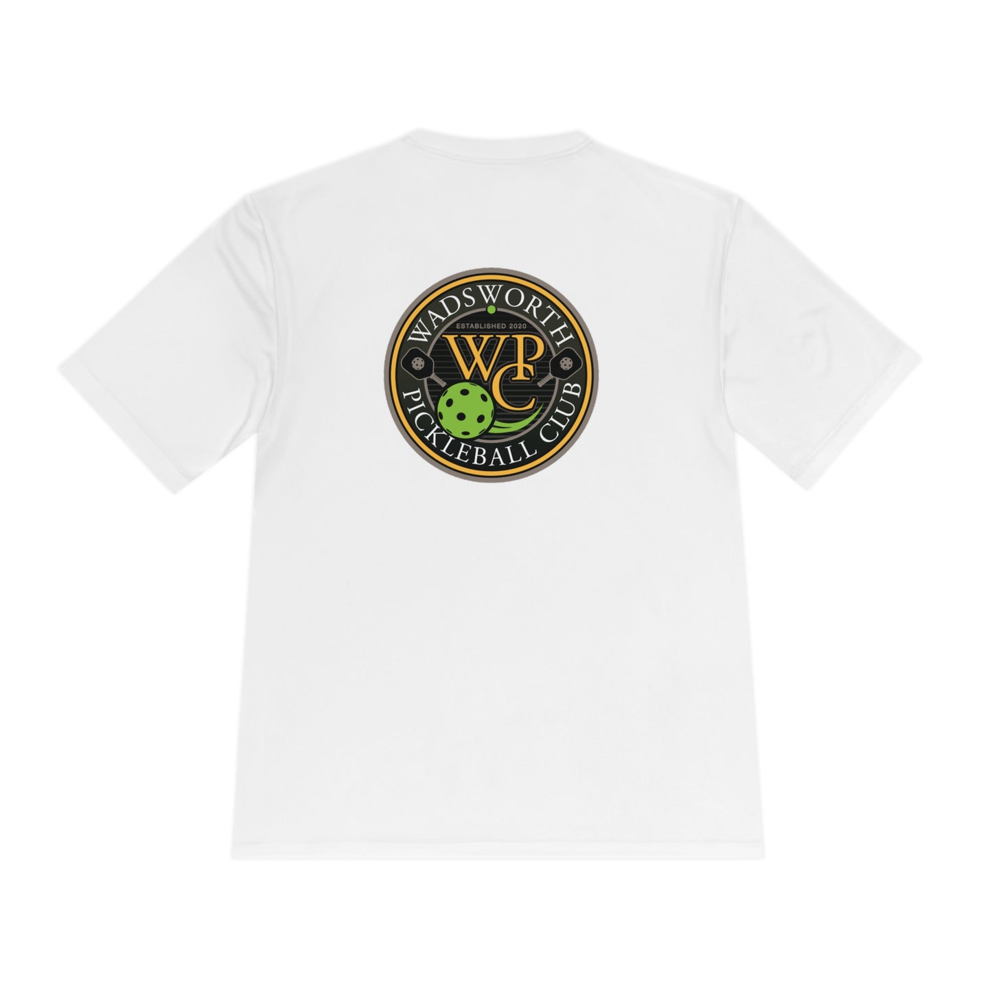 WPC COLOR POCKET LOGO SPORT-TEK (FRONT & LOGO BACK) - Unisex Moisture Wicking Tee