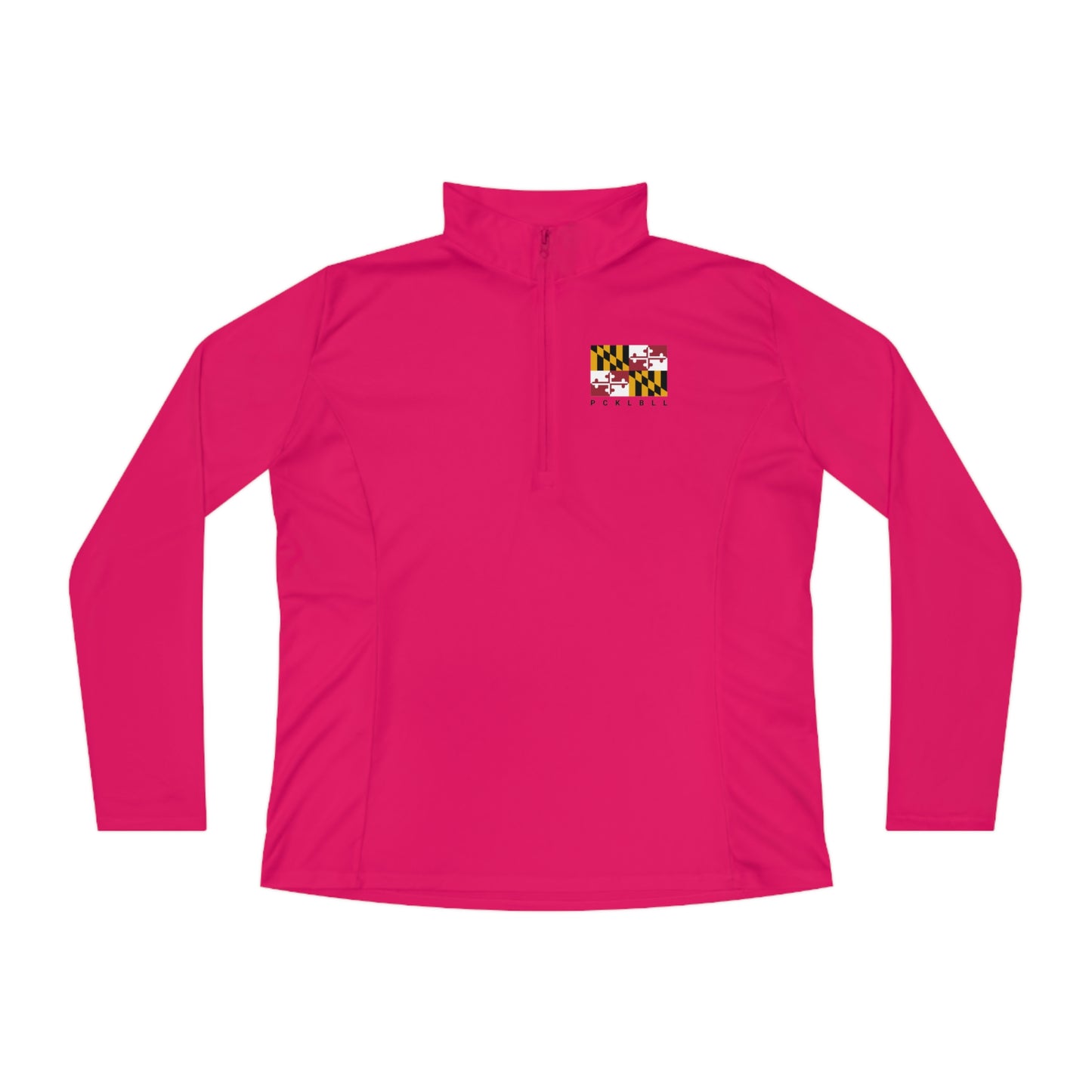 MARYLAND, PCKLBLL, WOMEN'S SPORT-TEK, Quarter-zip Pullover