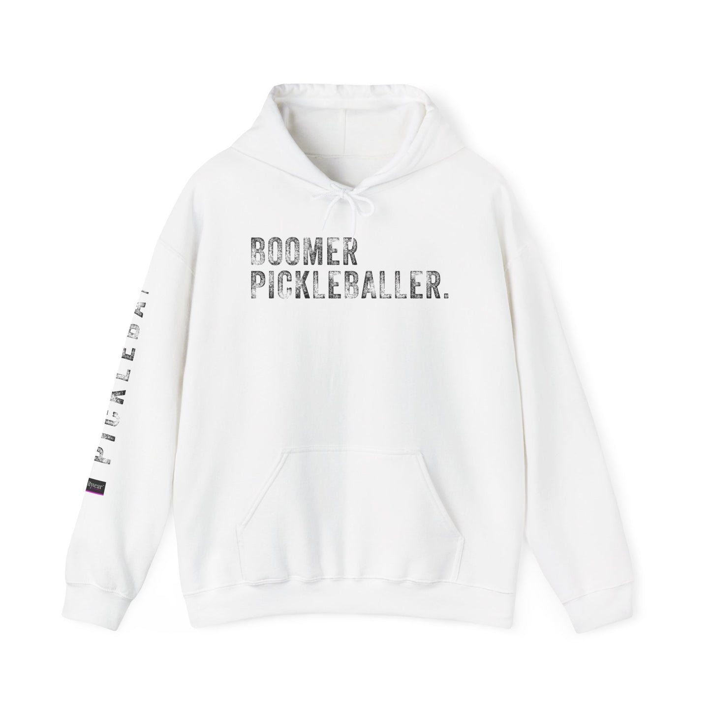 BOOMER PICKLEBALLER, Unisex Heavy Blend™ Hooded Sweatshirt