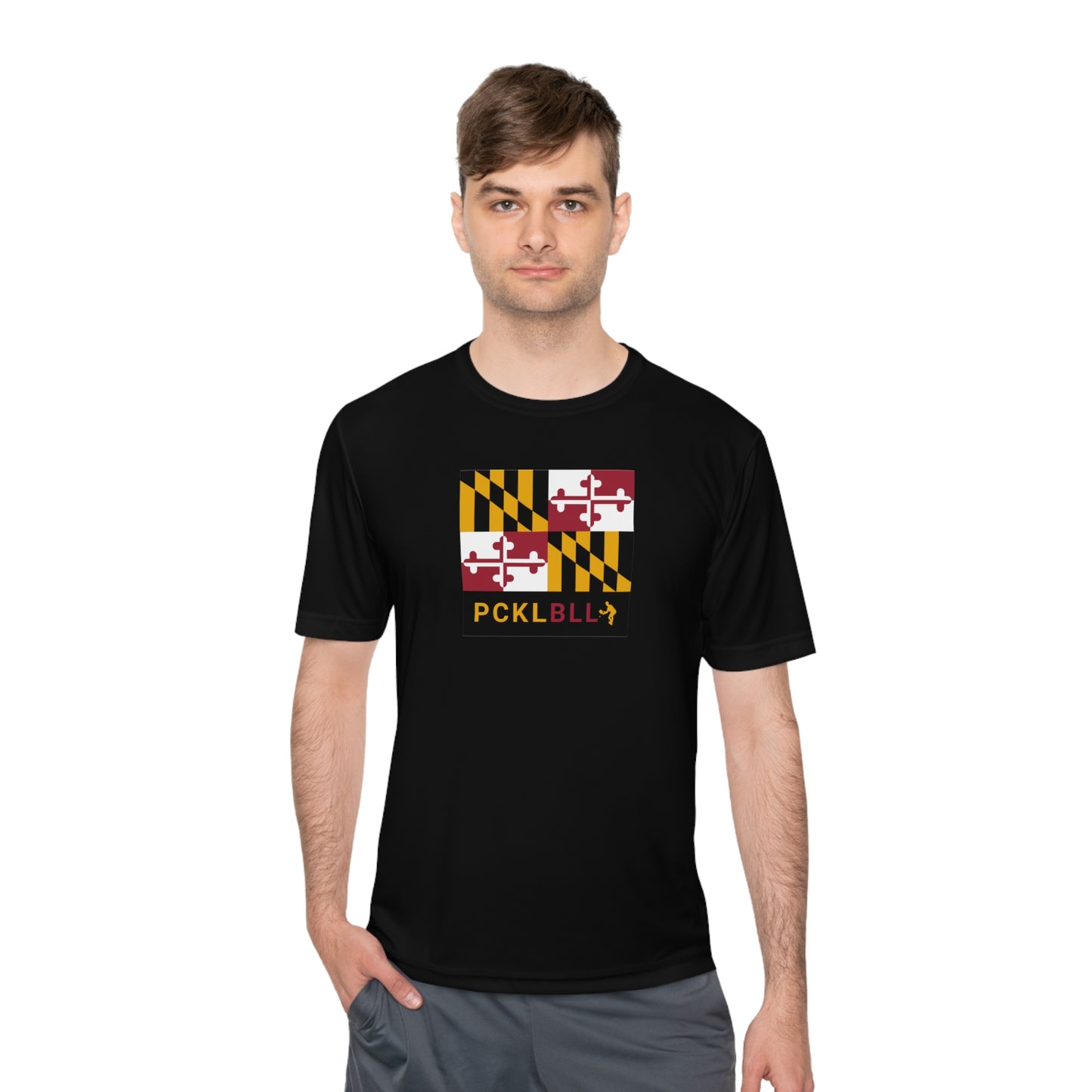 MD FLAG, PCKLBLL MAN ATHLETE- Unisex Moisture Wicking Tee