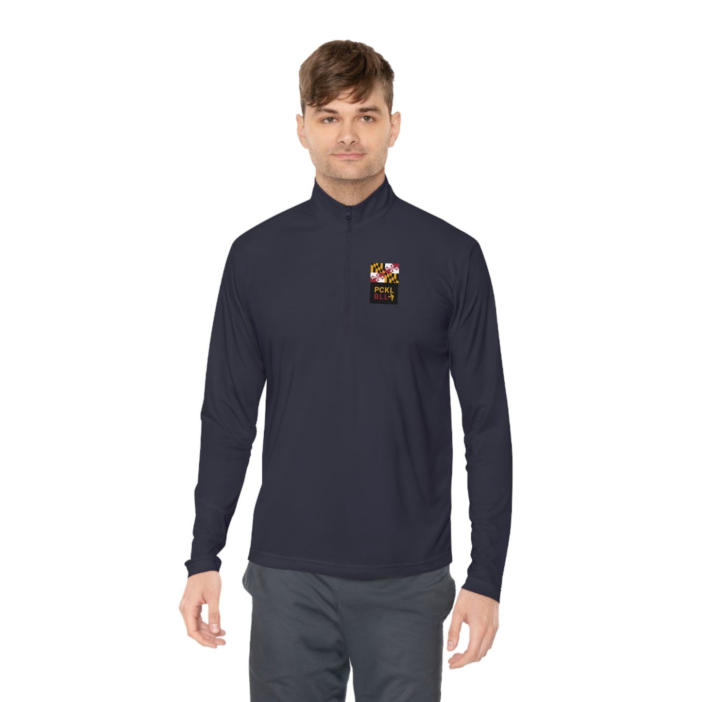 MARYLAND, PCKL-BLL MAN ATHLETE- Unisex Quarter-Zip Pullover