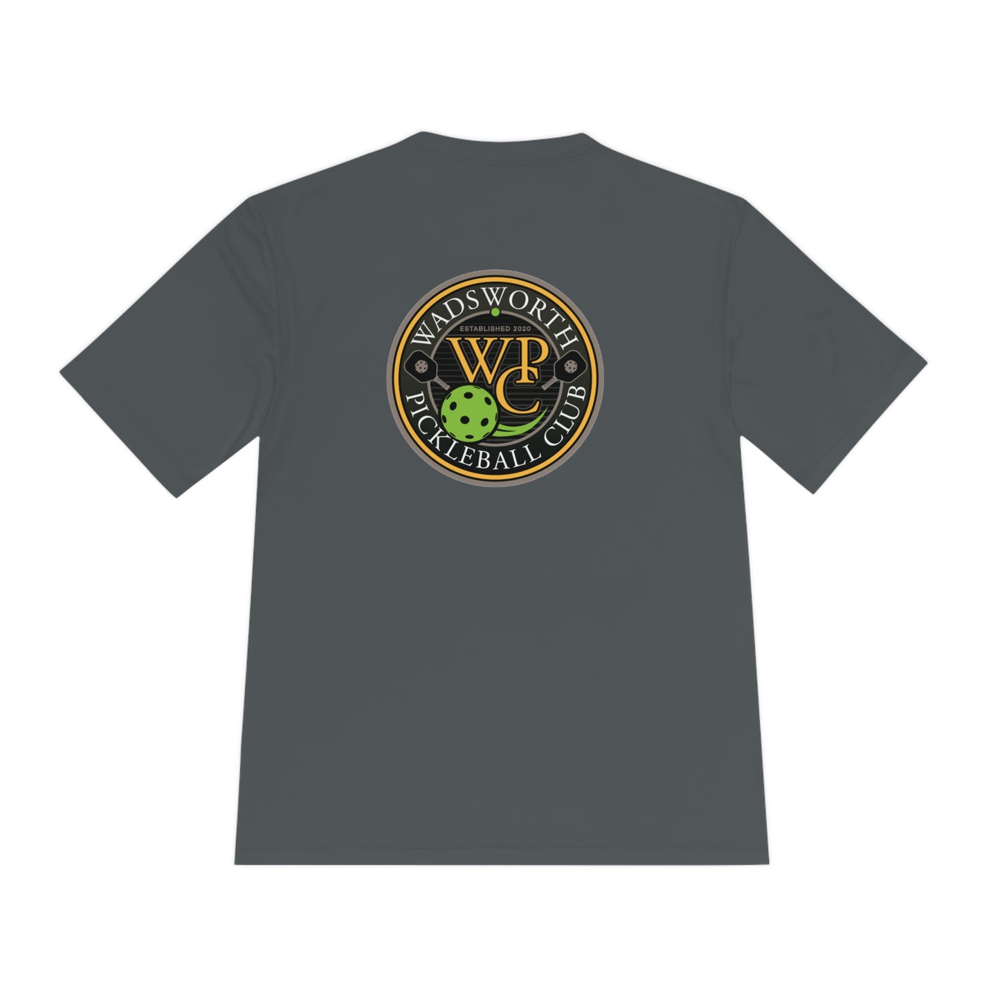 WPC COLOR POCKET LOGO SPORT-TEK (FRONT & LOGO BACK) - Unisex Moisture Wicking Tee
