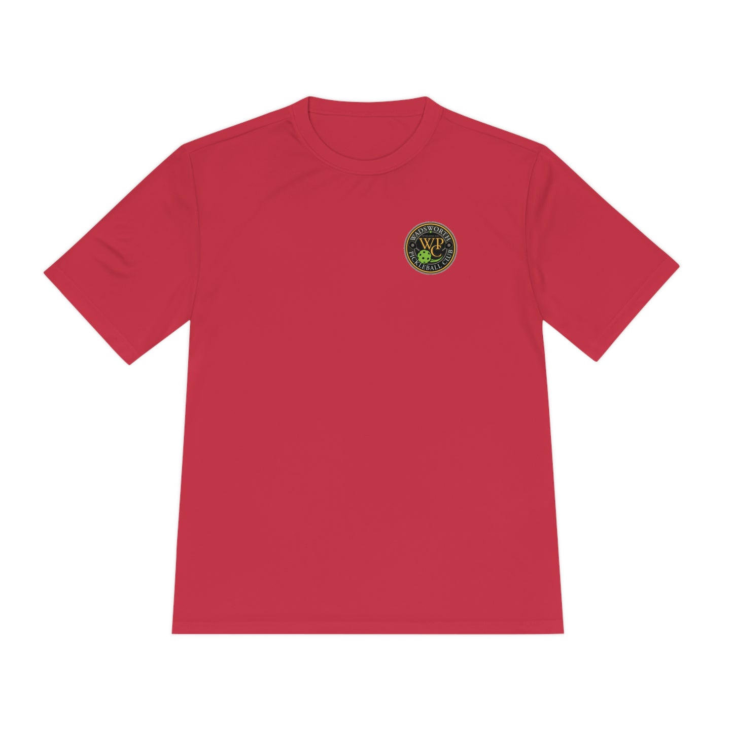 WPC COLOR POCKET LOGO SPORT-TEK (FRONT & LOGO BACK) - Unisex Moisture Wicking Tee