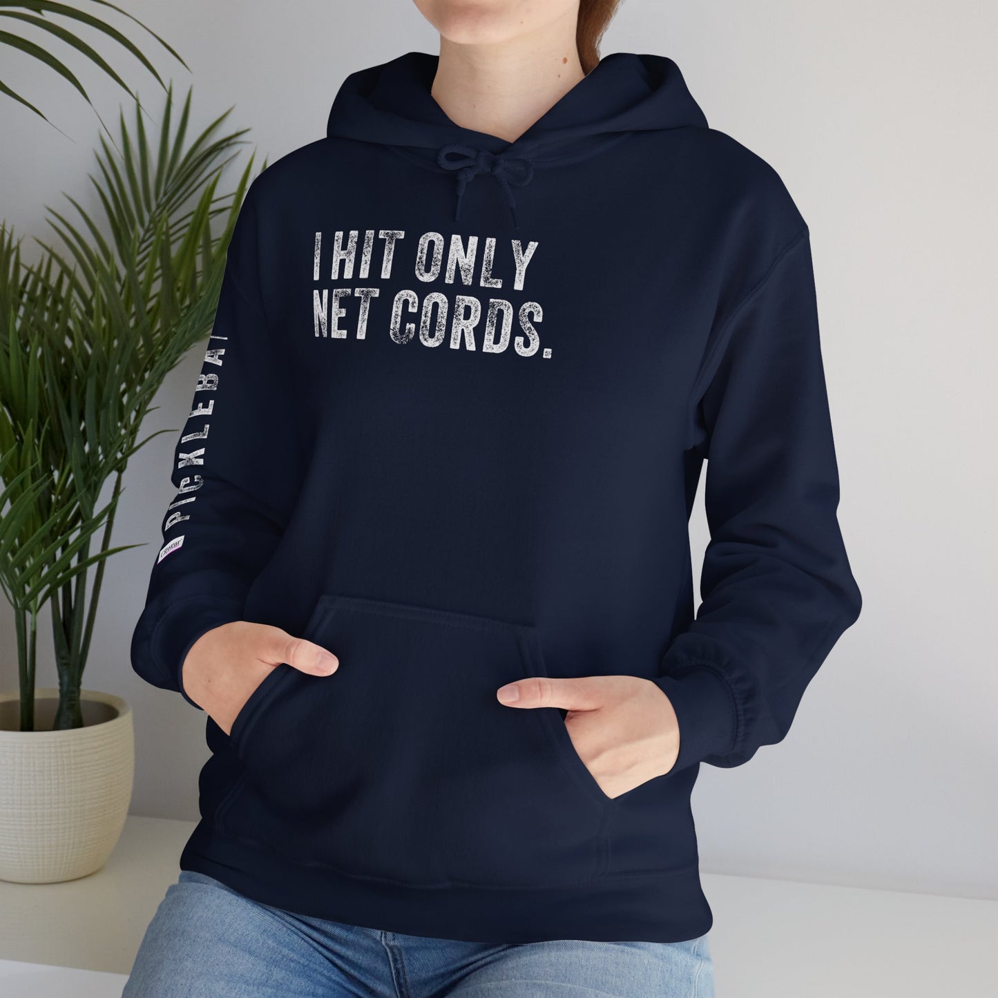 I HIT ONLY NET CORDS, Unisex Heavy Blend™ Hooded Sweatshirt
