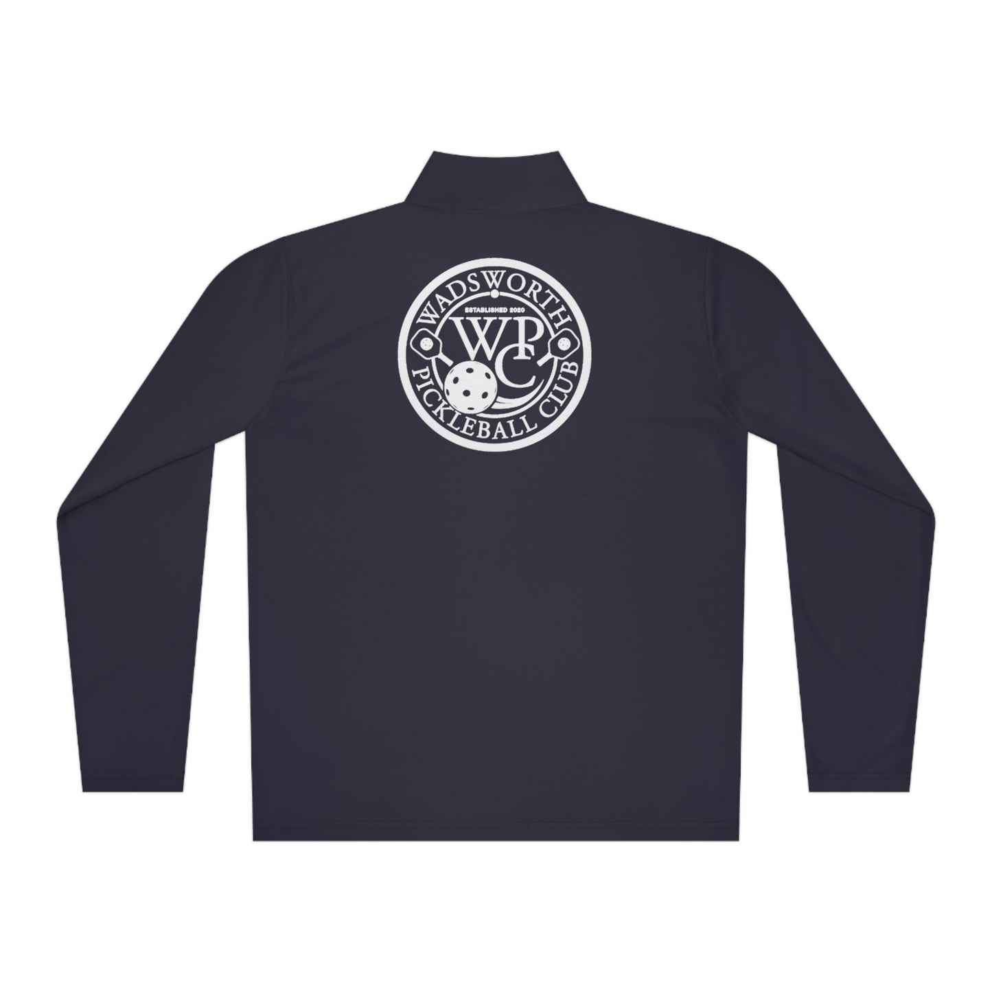WPC BLACK-WHITE LOGOS (FRONT & BACK) - Unisex Quarter-Zip Pullover