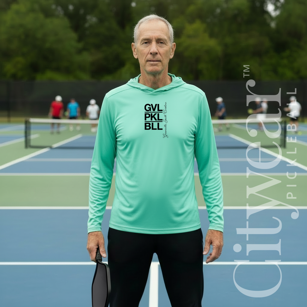 Men's UV Long Sleeve Hoodie-GVL