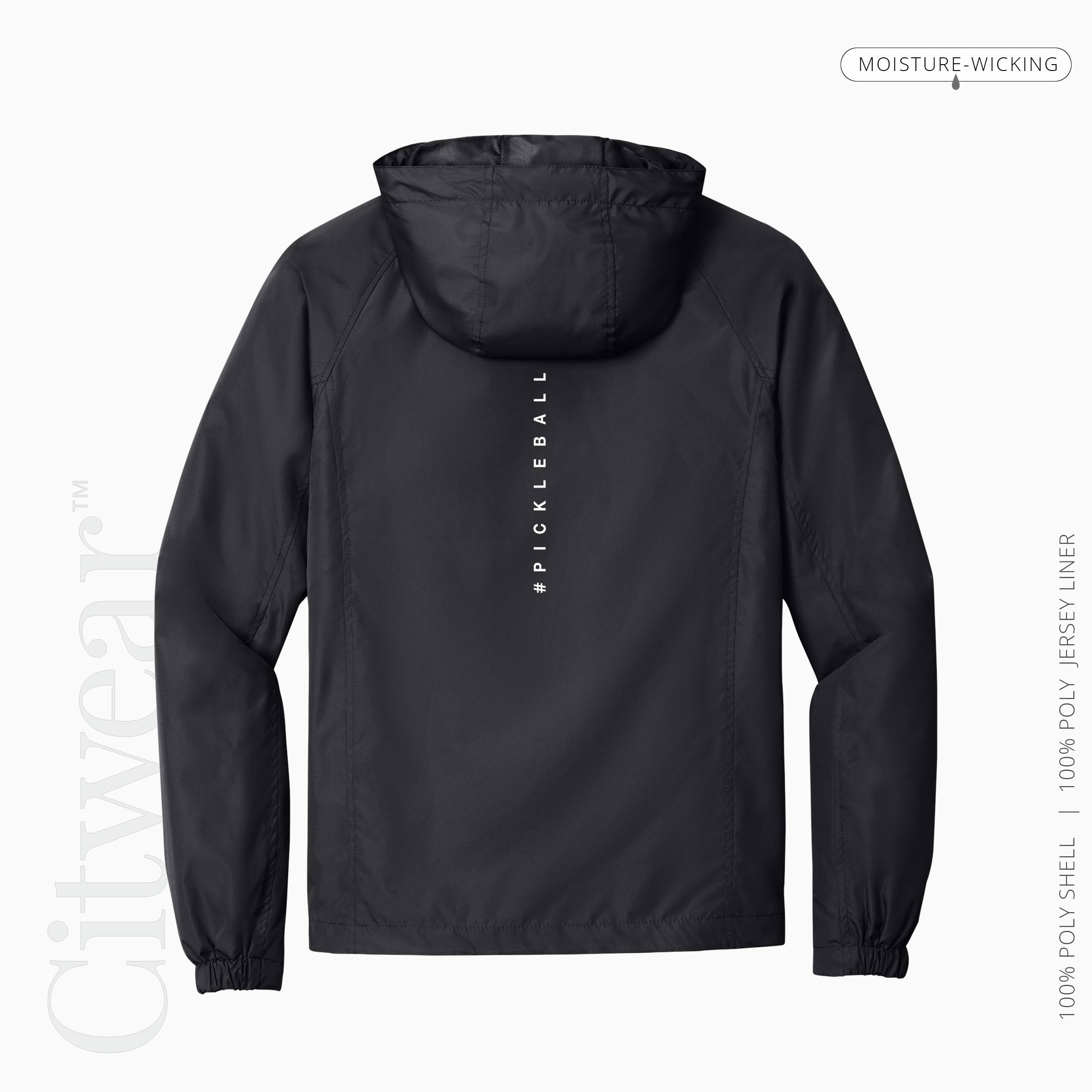 Men's Hooded Raglan Jacket-MCPC