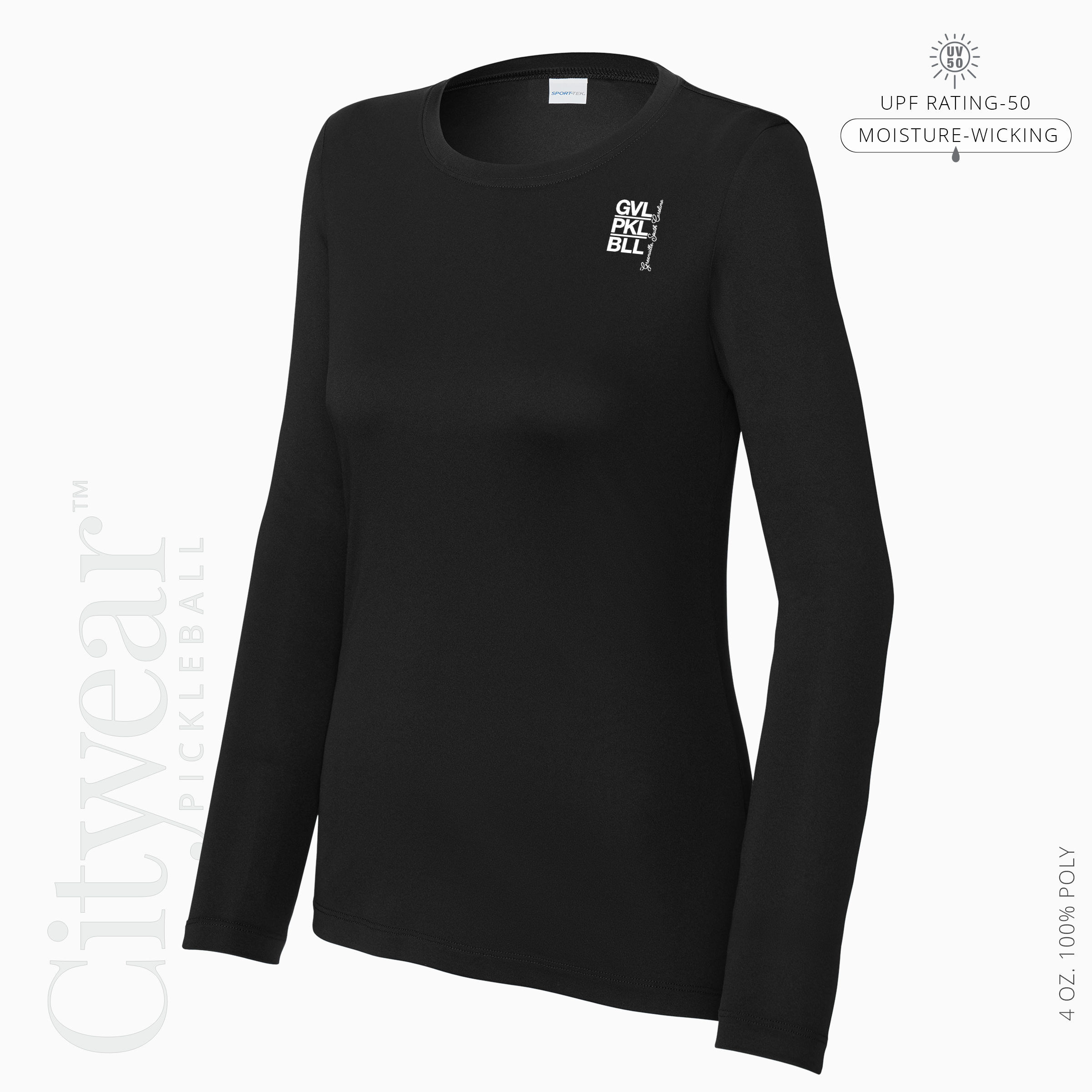 Women's UV Long Sleeve (Medallion) T-Shirt-GVL
