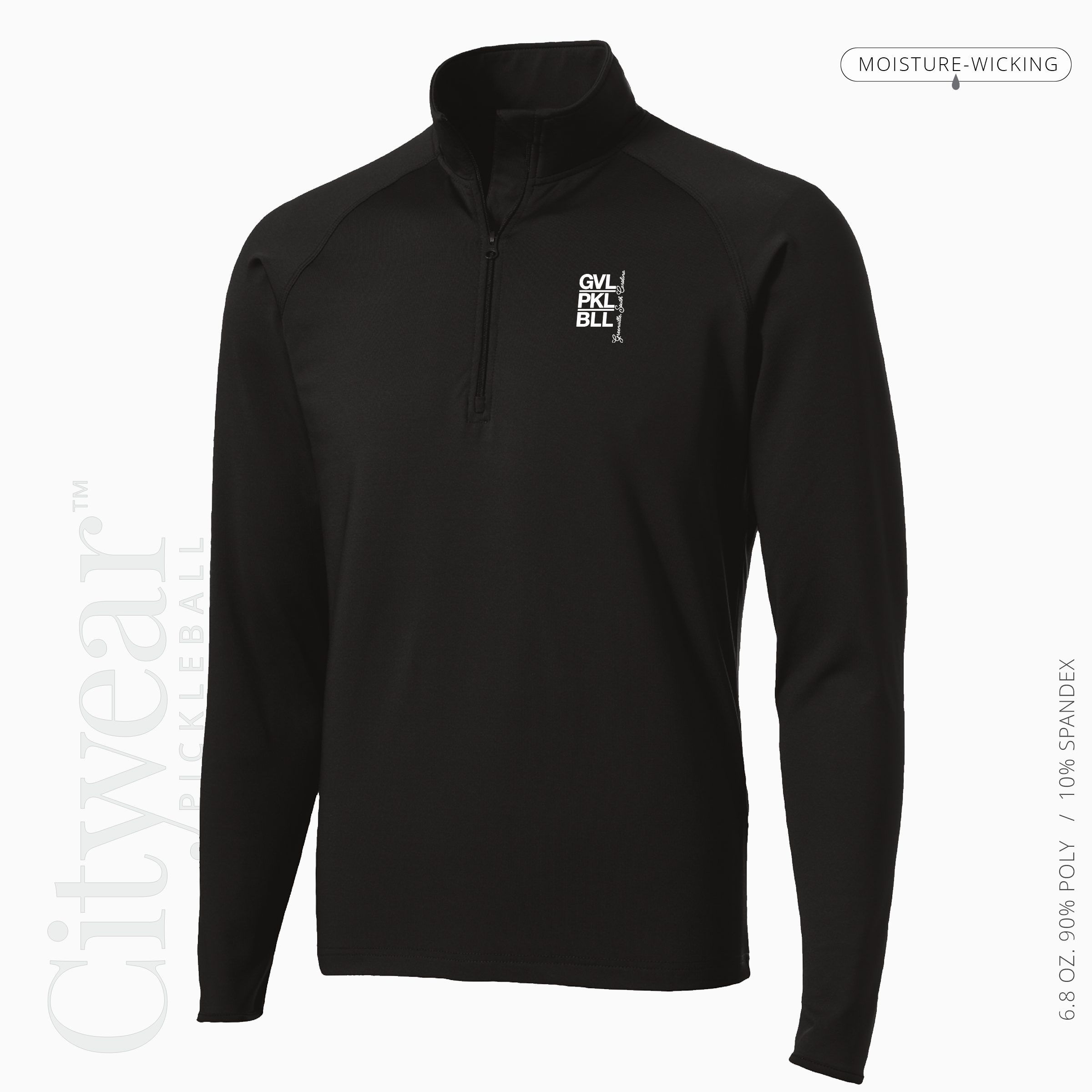 Men's Stretch Quarter-Zip Pullover-GVL