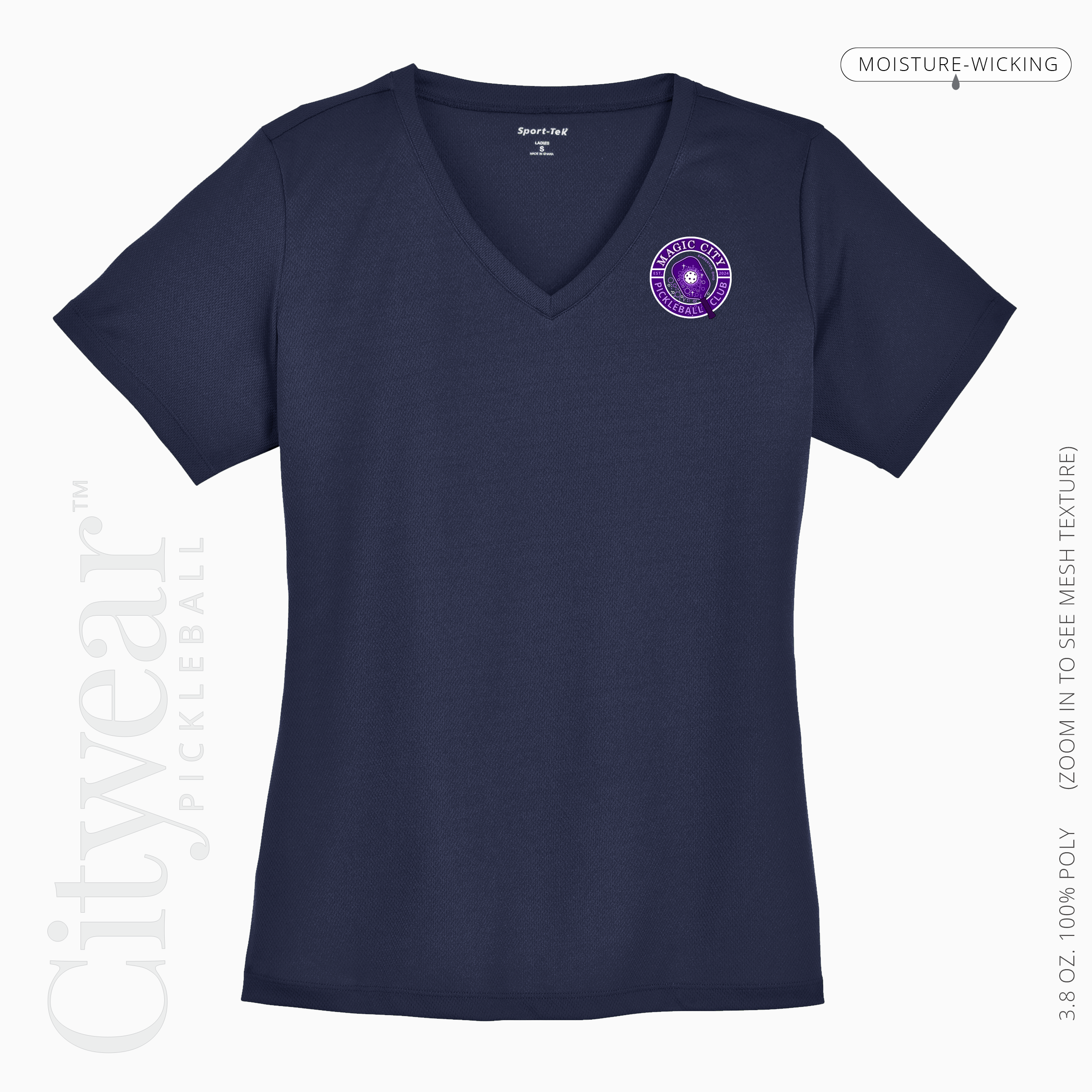 Women’s V-Neck T-Shirt-MCPC