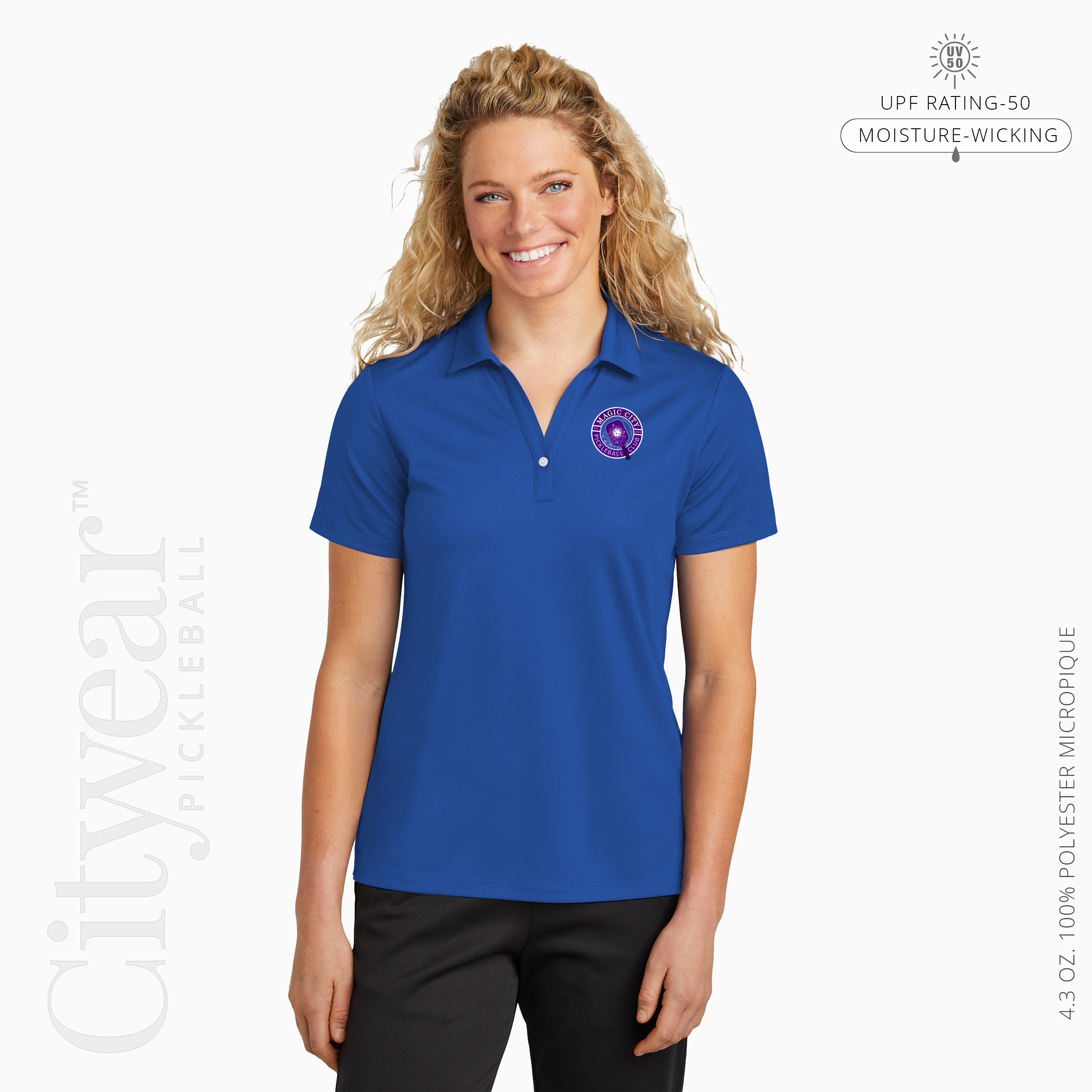 Women's UV Micropique Polo-MCPC