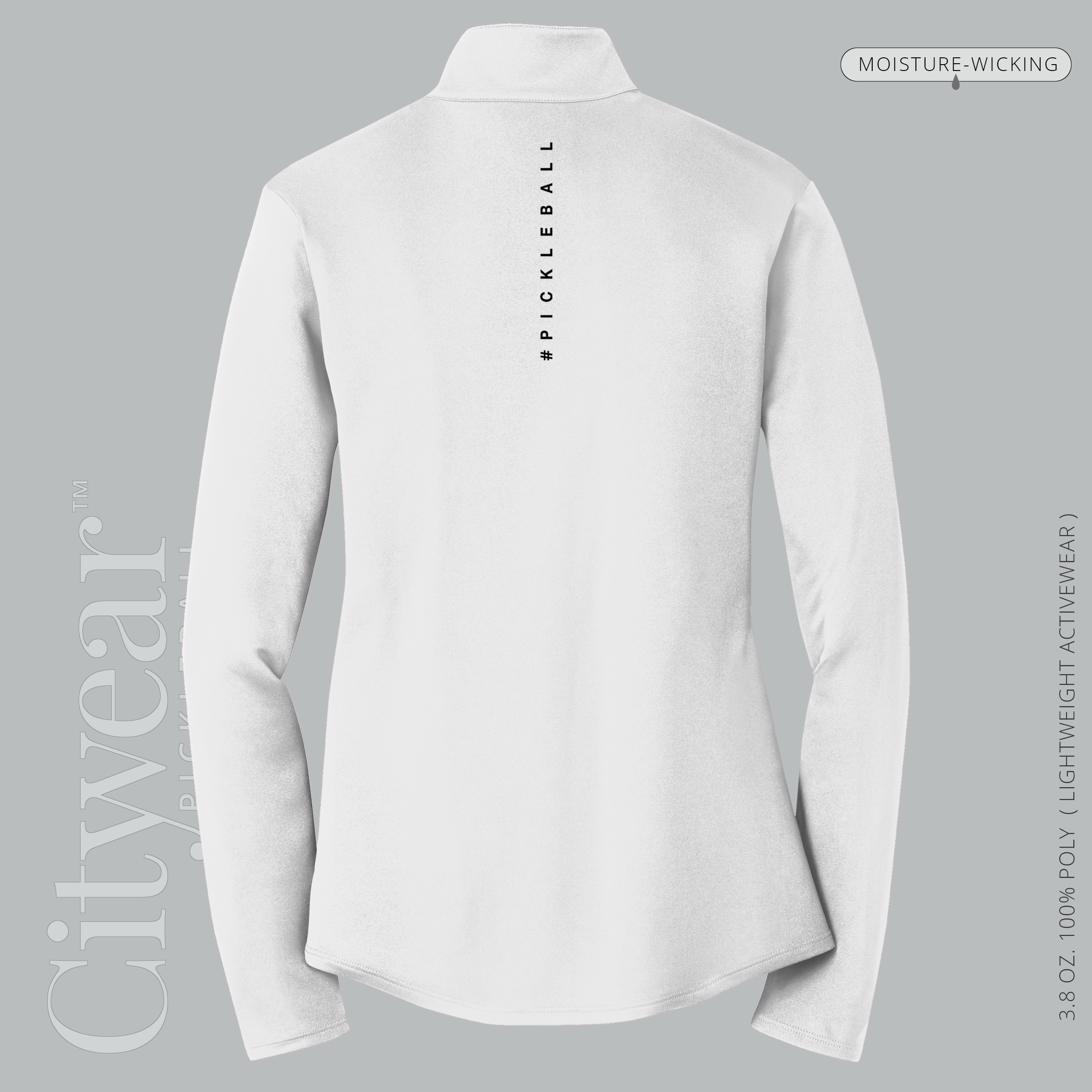 Women's Quarter-Zip Pullover-MCPC