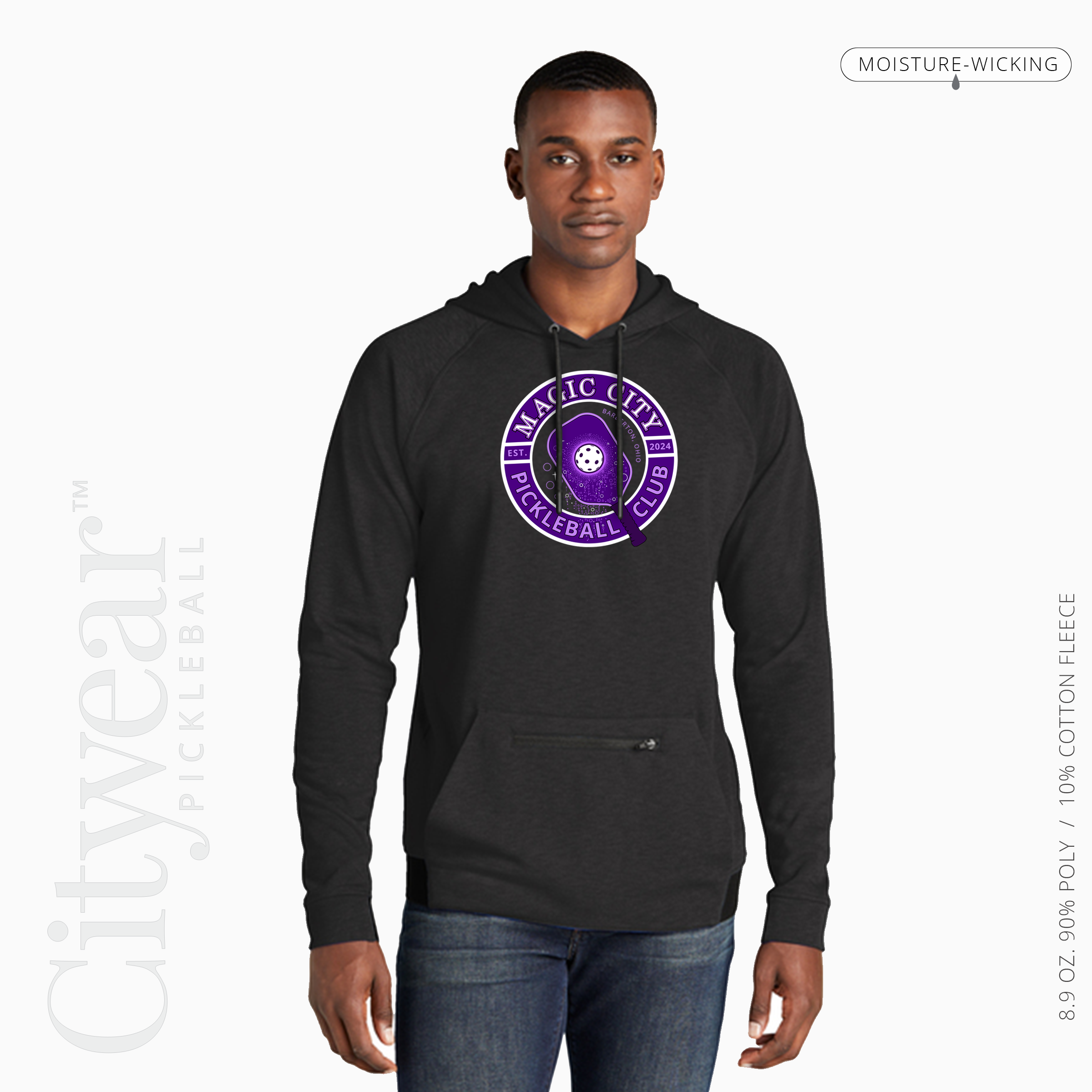 Men's Strive Hooded Pullover-MCPC