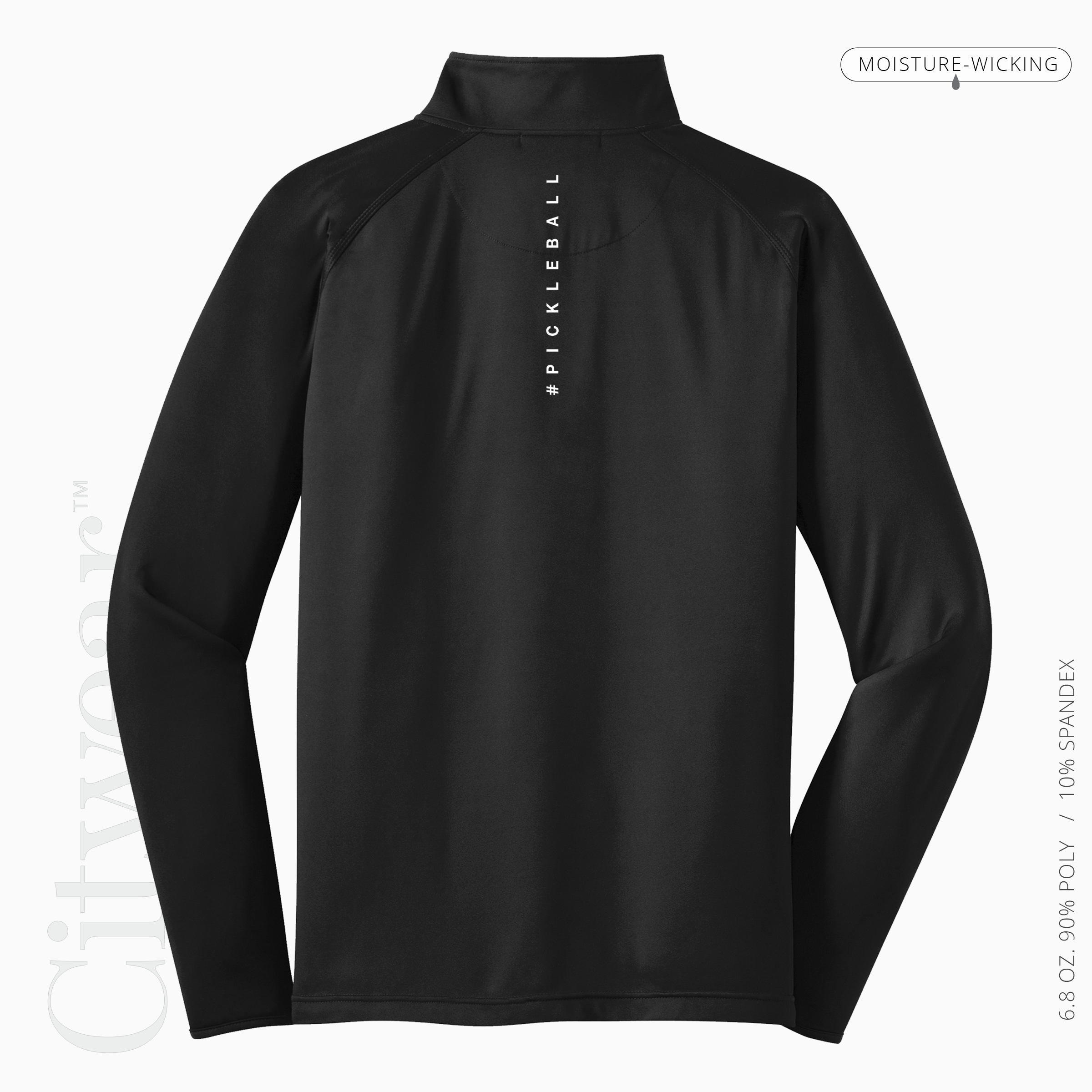Men's Stretch Quarter-Zip Pullover-MCPC