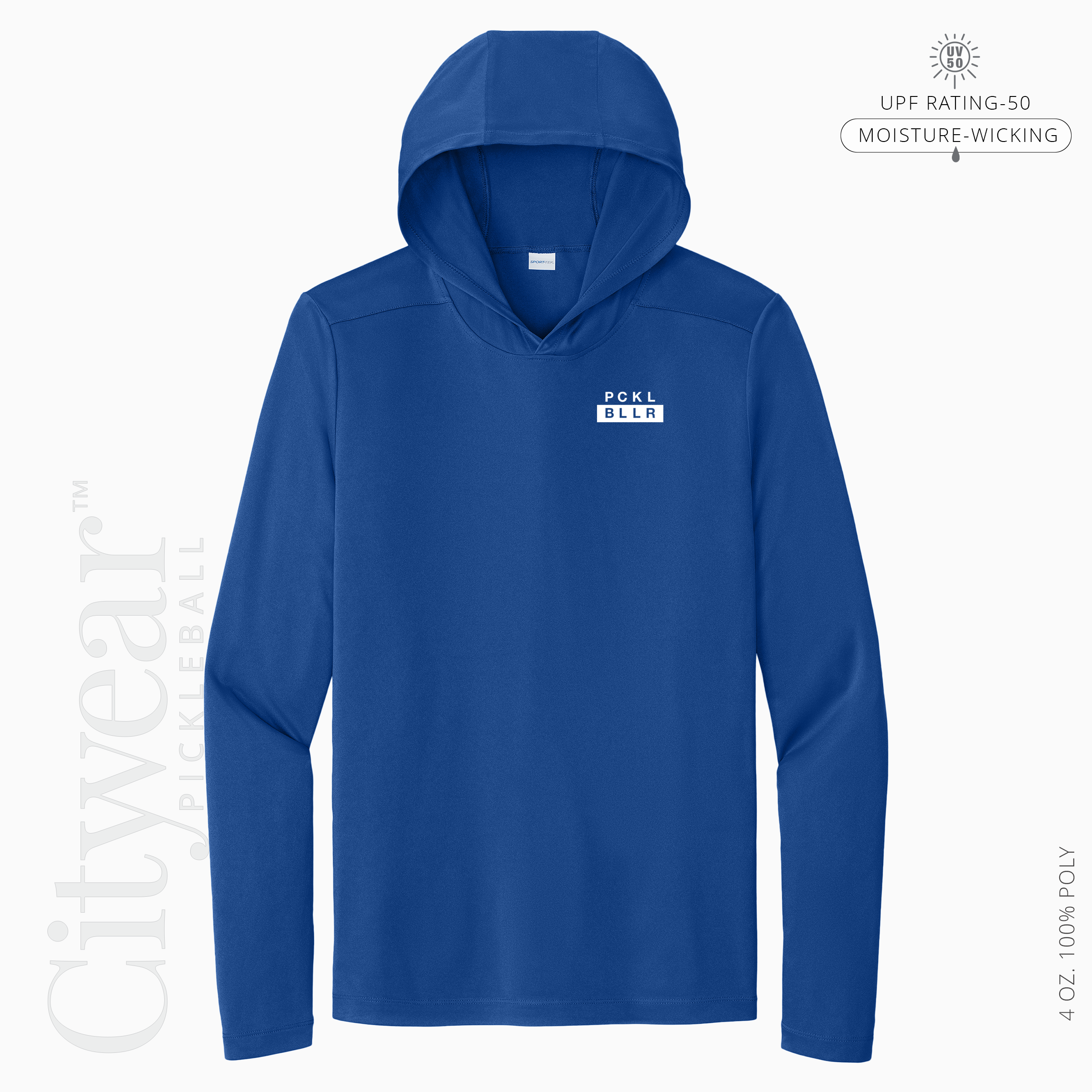 Men's UV Long Sleeve (Medallion) Hoodie-PCKLBLLR