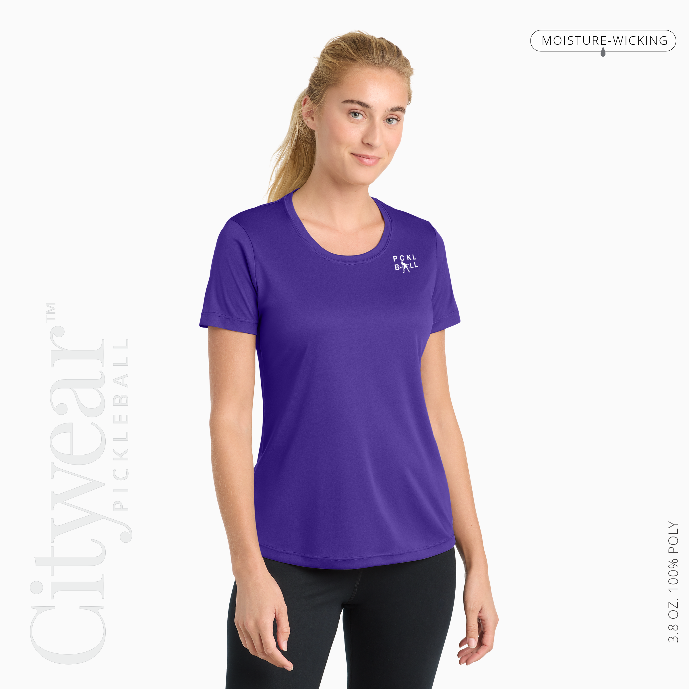 Women's (Medallion)T-Shirt (Bright Colors)-PCKLBLL ATHLETE