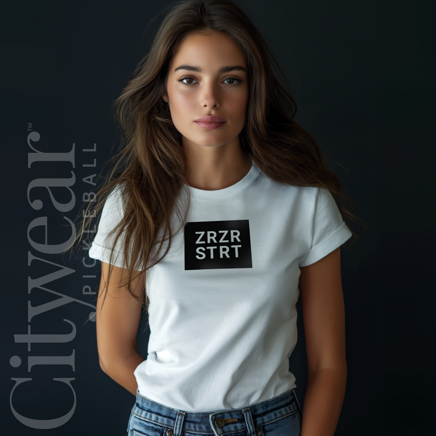 ZERO, ZERO, START, Relaxed Fit Women's T-shirt
