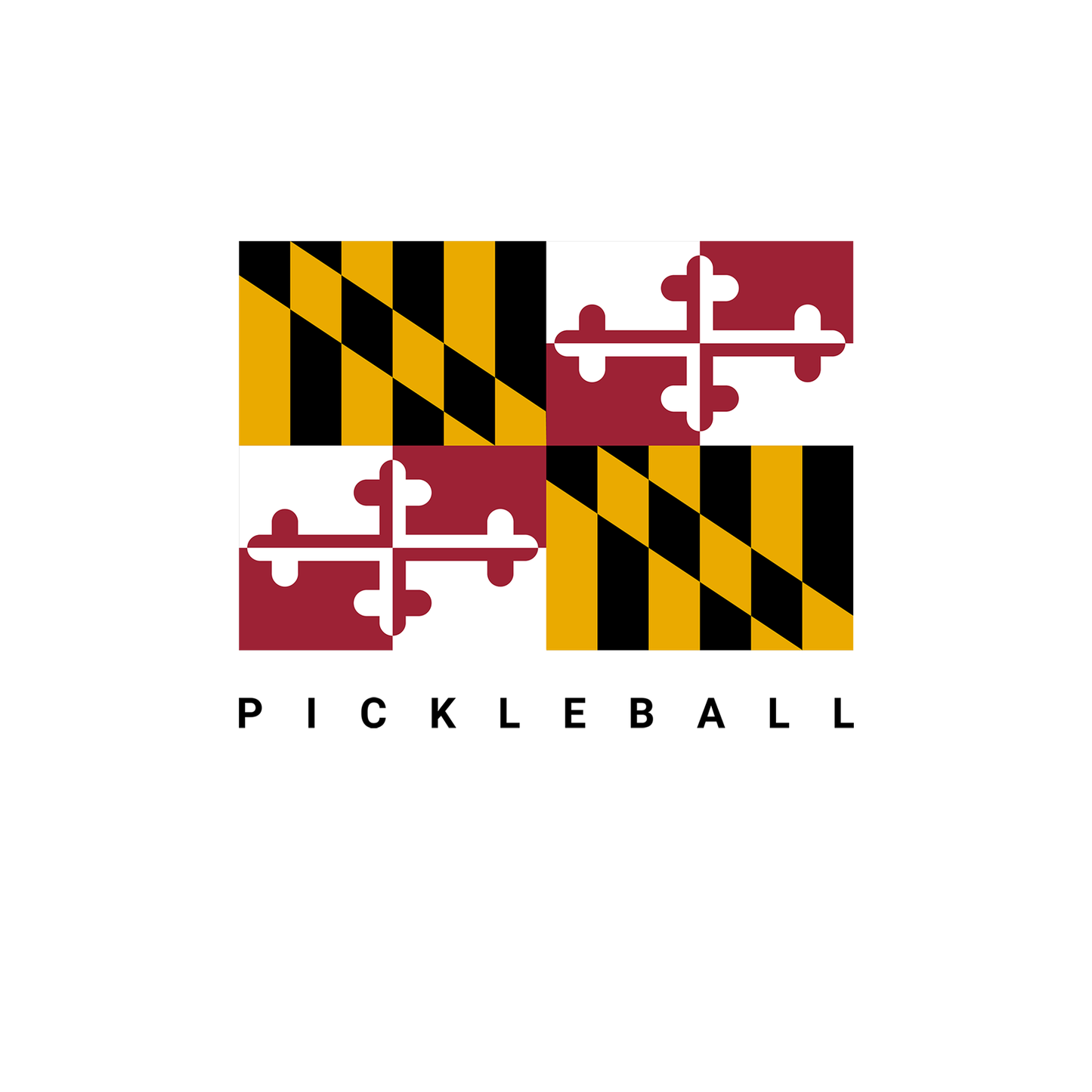 MARYLAND PICKLEBALL, SPORT-TEK, Unisex Quarter-Zip Pullover