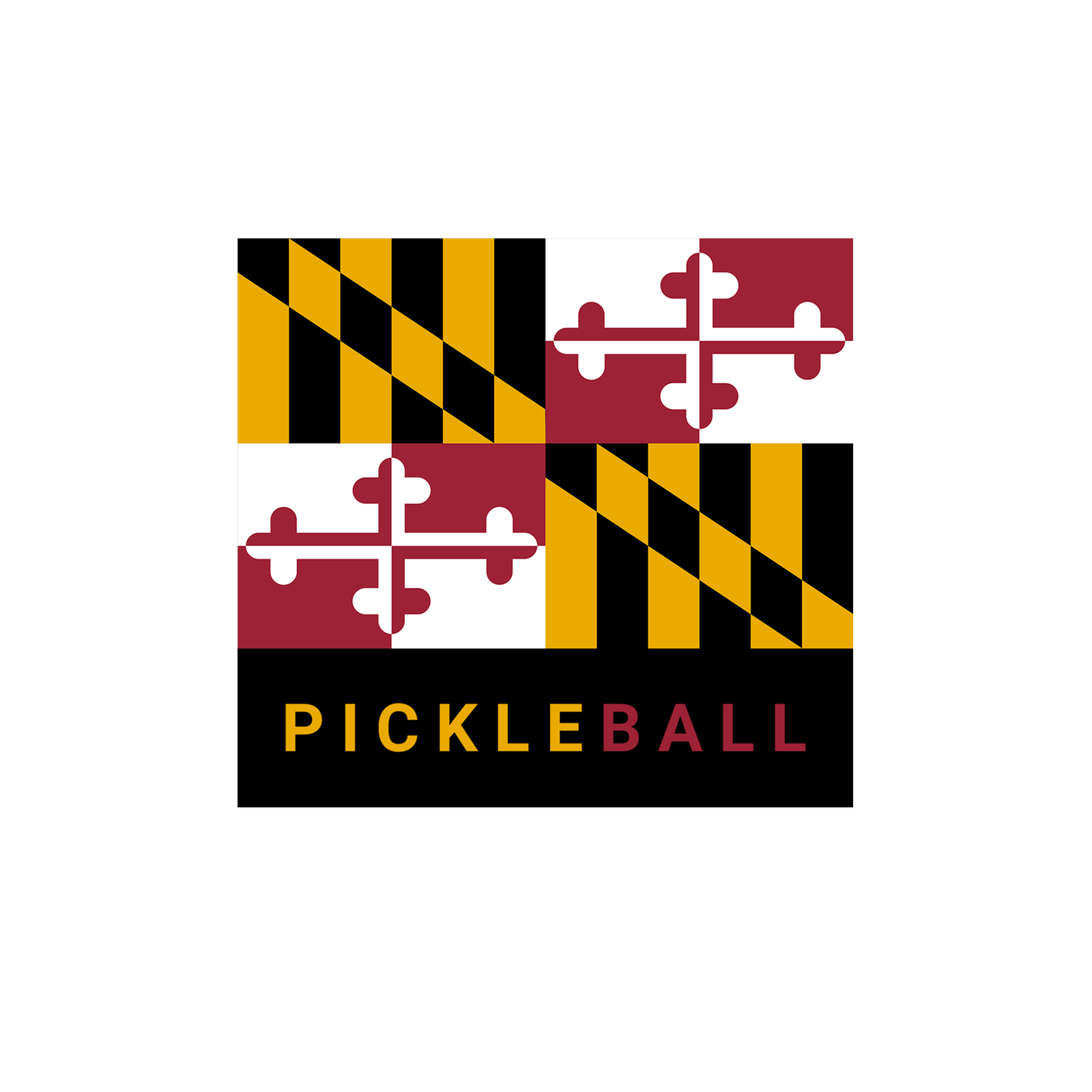 MARYLAND PICKLEBALL, SPORT-TEK, Unisex Quarter-Zip Pullover