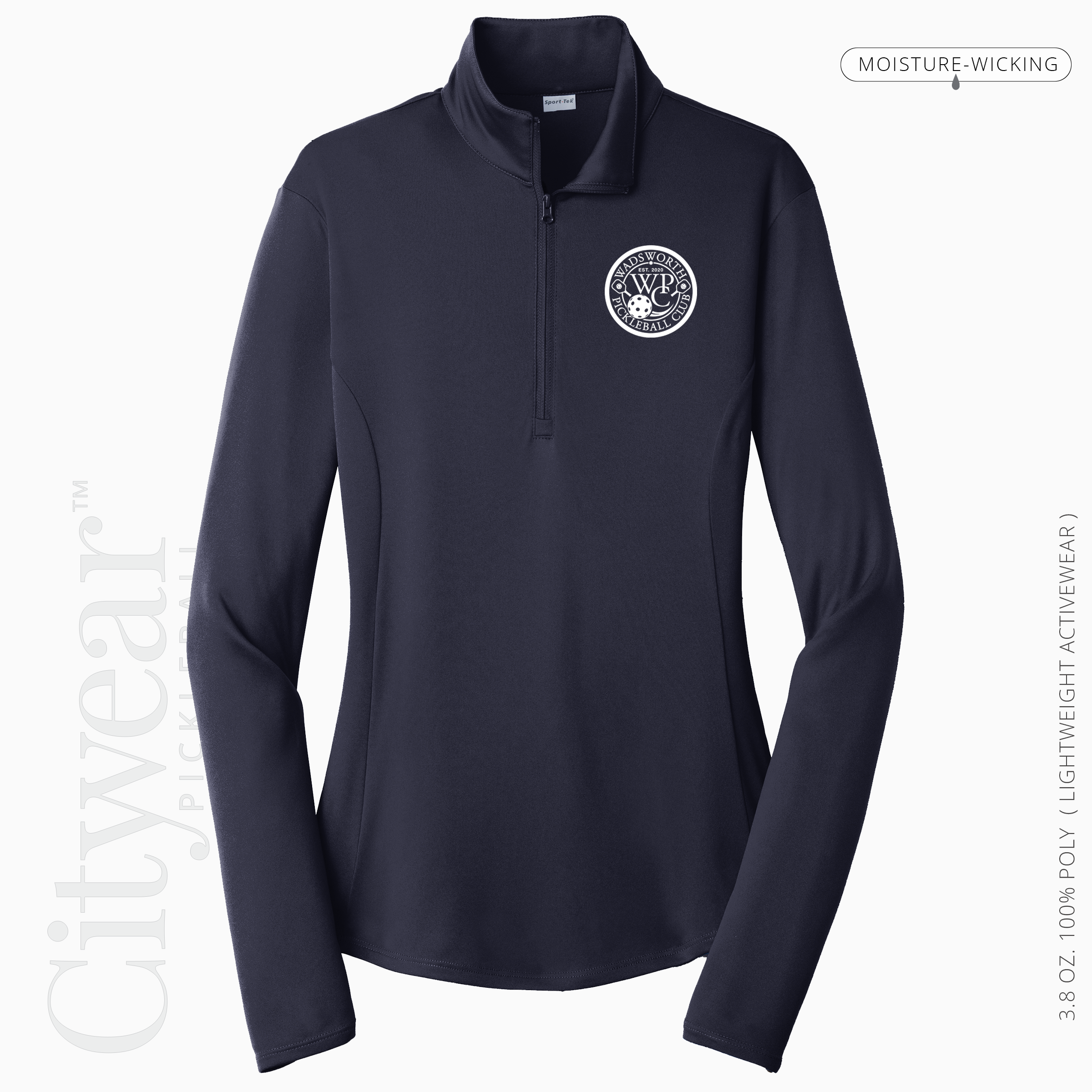 Women's Quarter-Zip Pullover-WPC