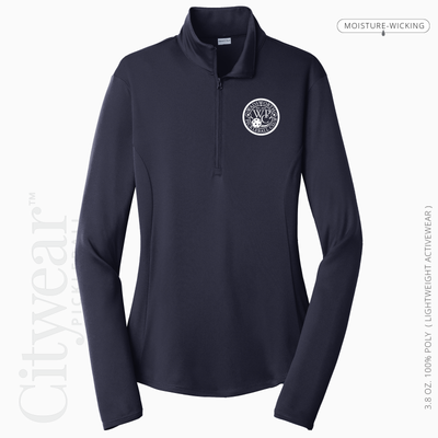 Women's Quarter-Zip Pullover-WPC