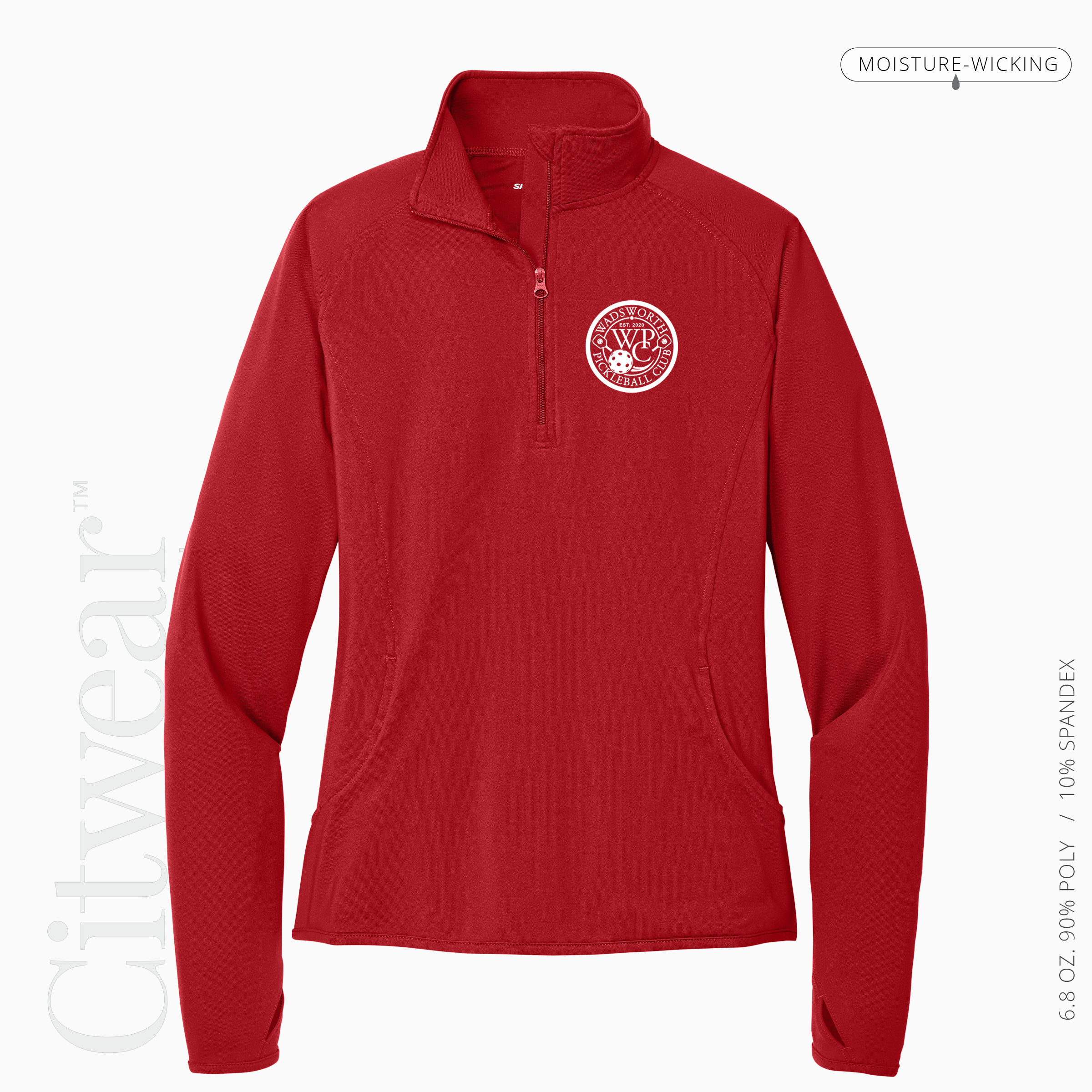 Women's Stretch Quarter-Zip Pullover-WPC