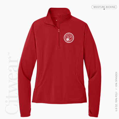 Women's Stretch Quarter-Zip Pullover-WPC