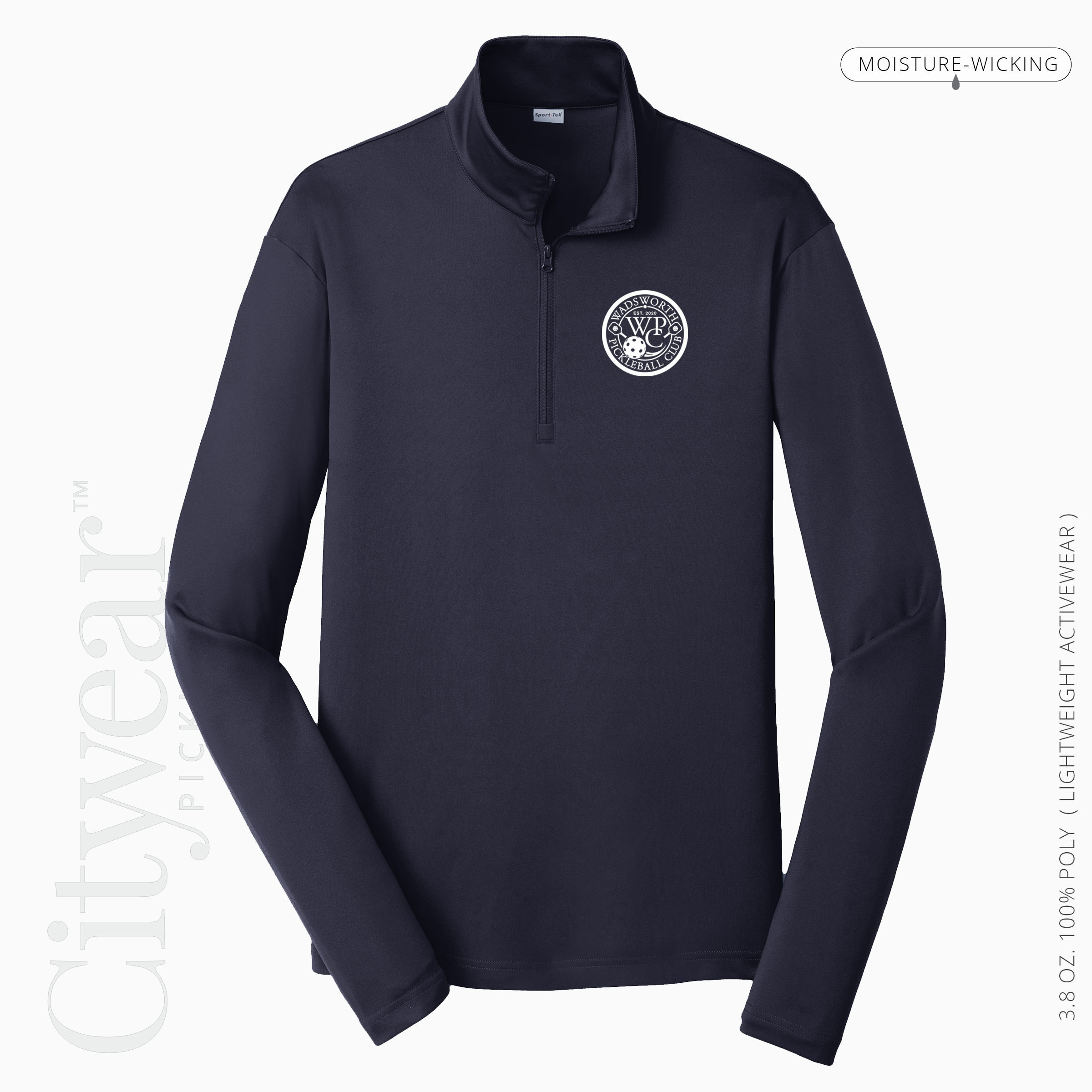 Men's Quarter-Zip Pullover-WPC