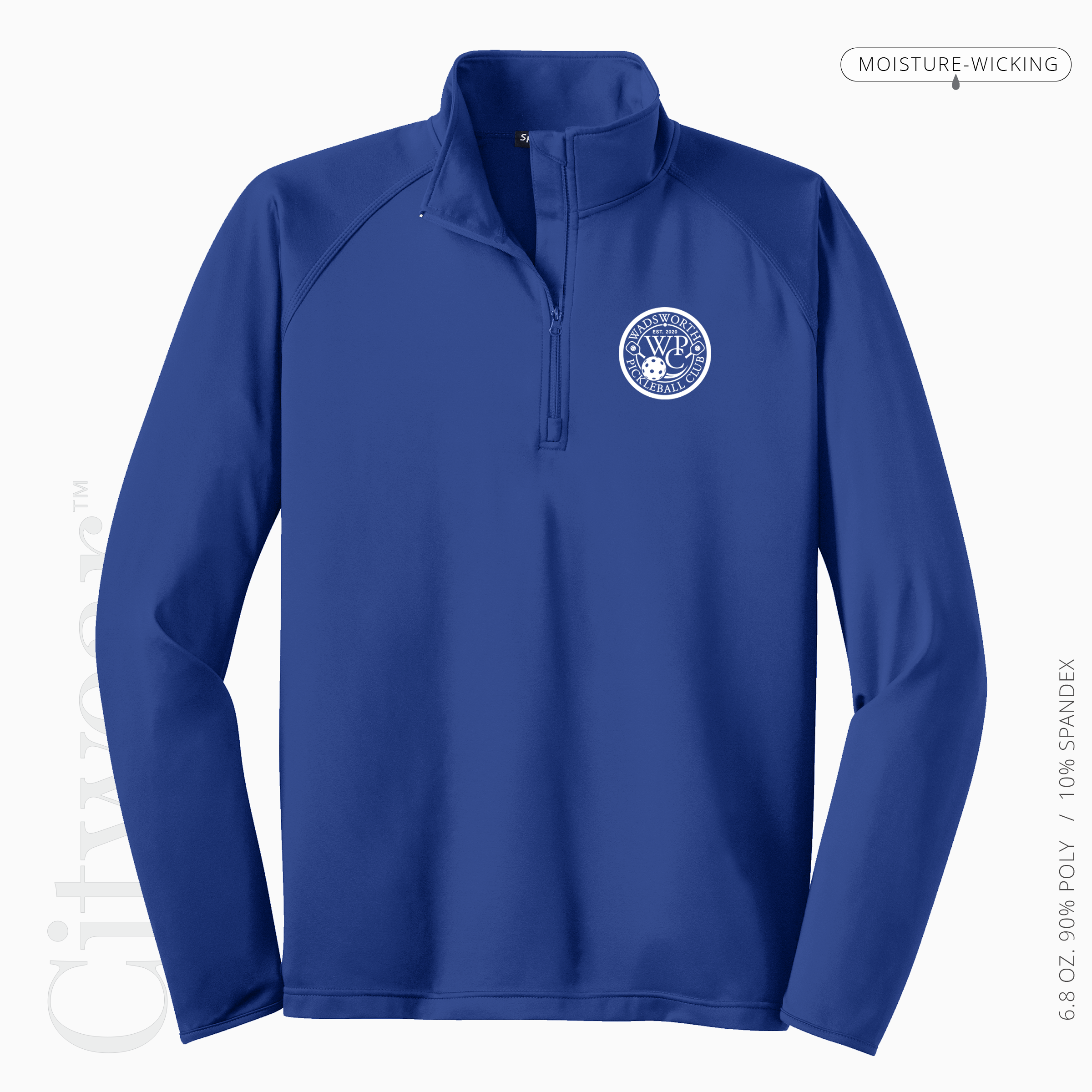 Men's Stretch Quarter-Zip Pullover-WPC