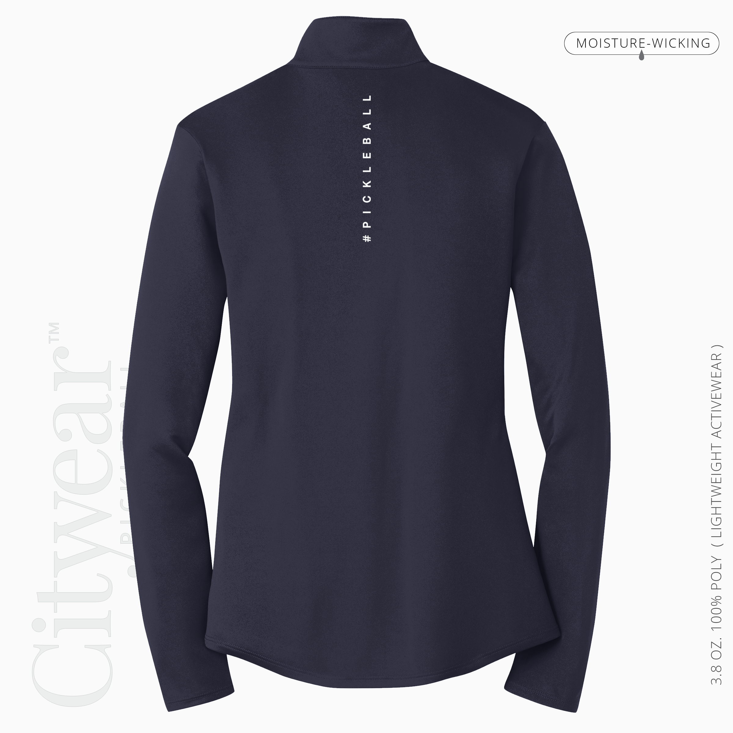 Women's Quarter-Zip Pullover-WPC