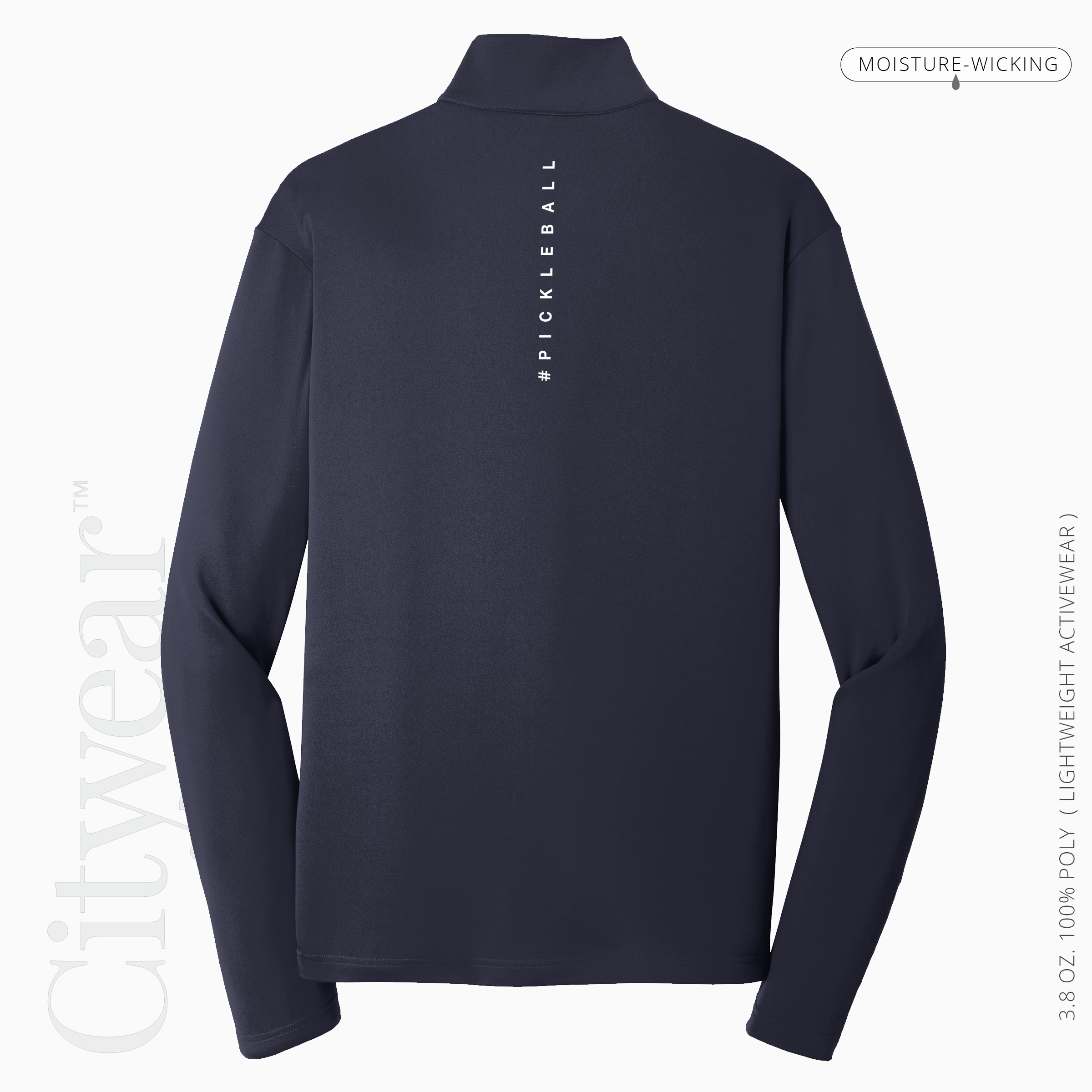Men's Quarter-Zip Pullover-WPC