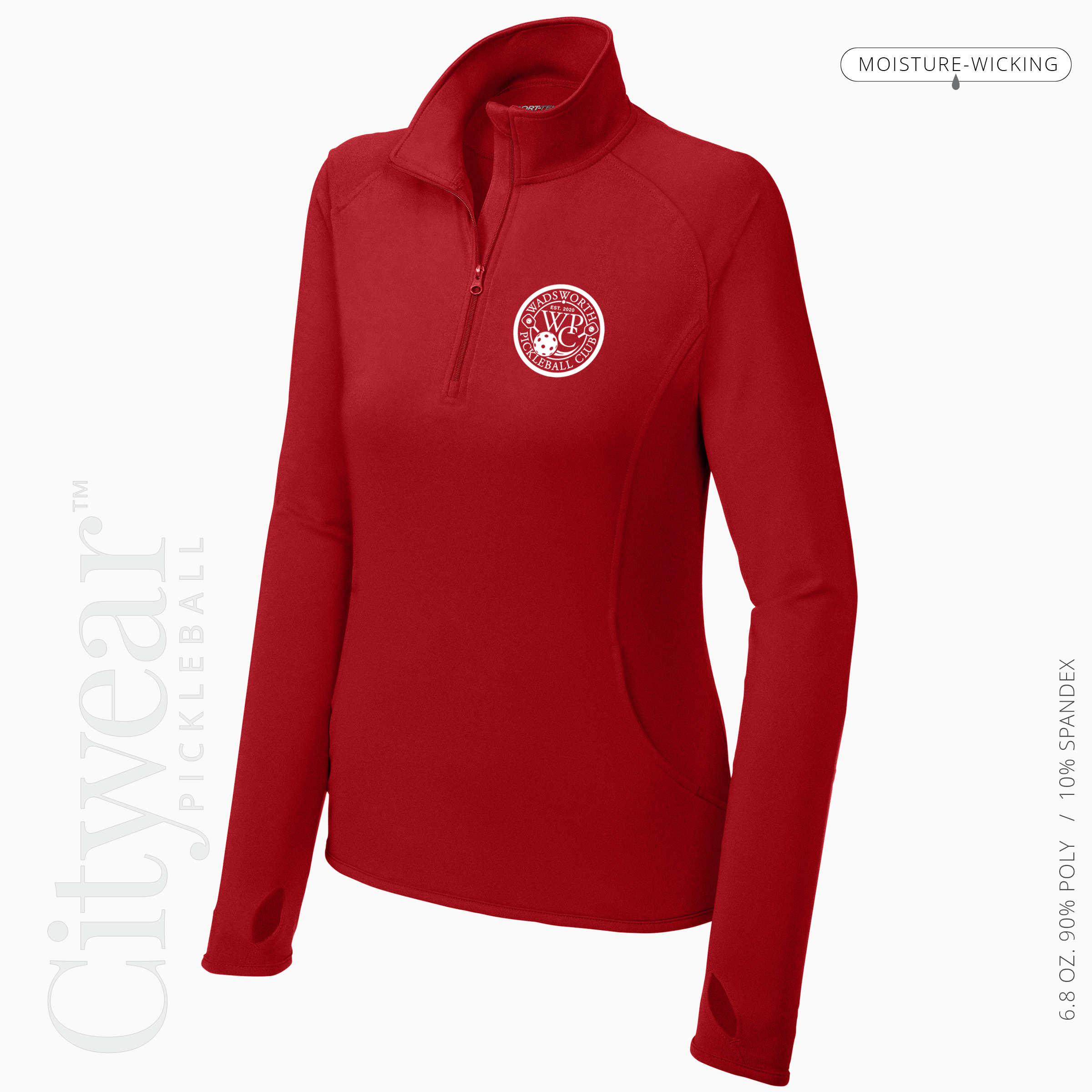 Women's Stretch Quarter-Zip Pullover-WPC