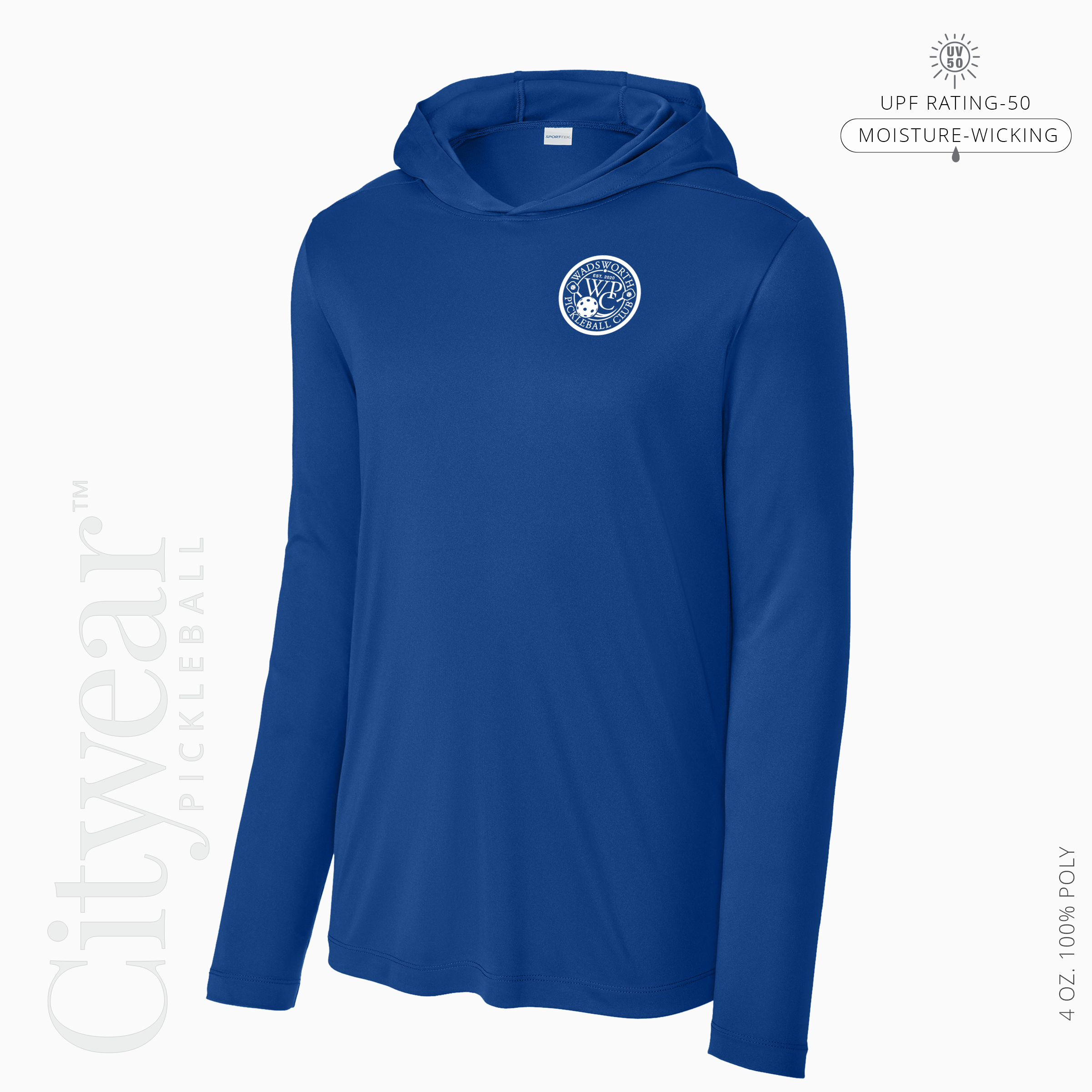 Men's UV Long Sleeve (Medallion) Hoodie-WPC