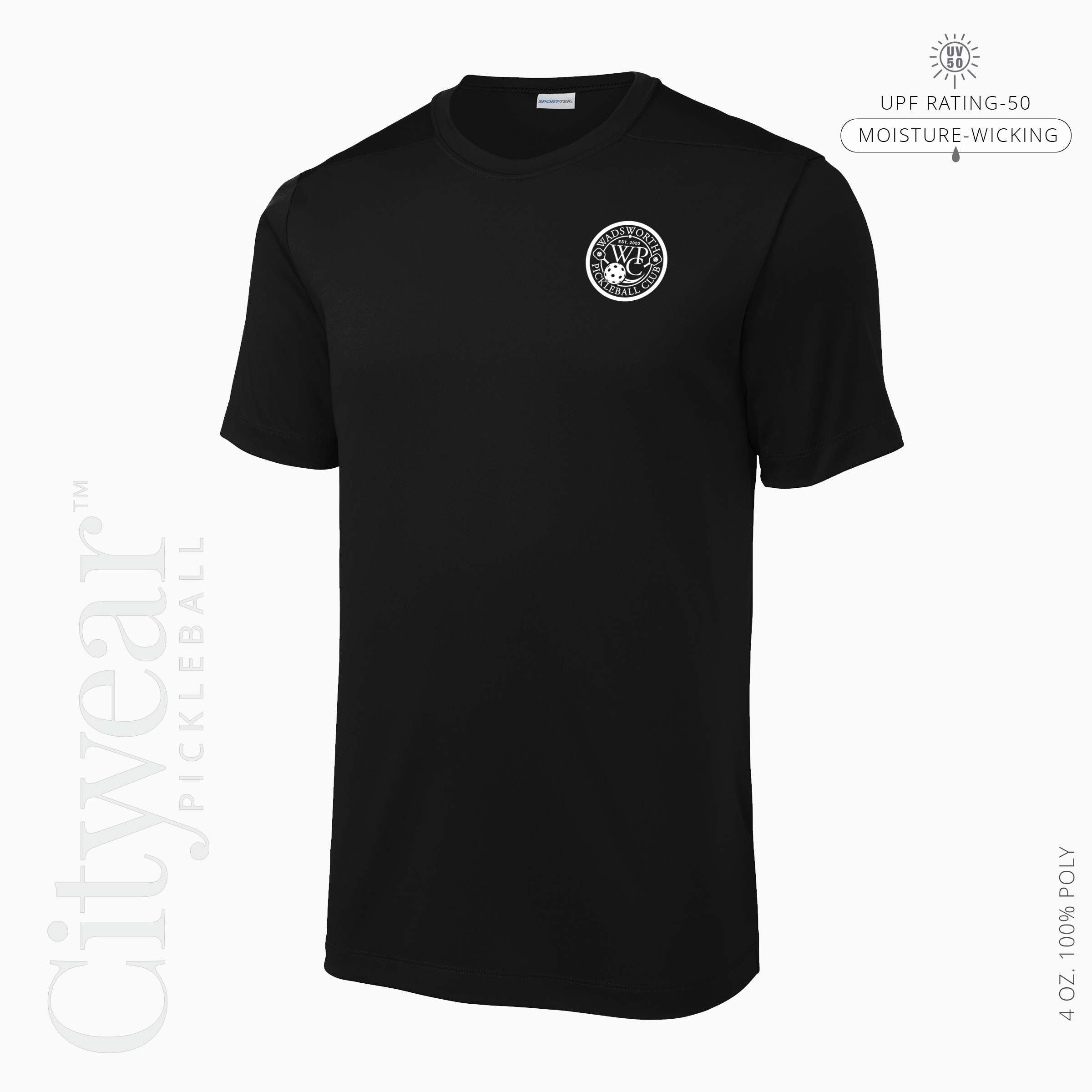 Men's UV Crewneck (Medallion) T-Shirt-WPC