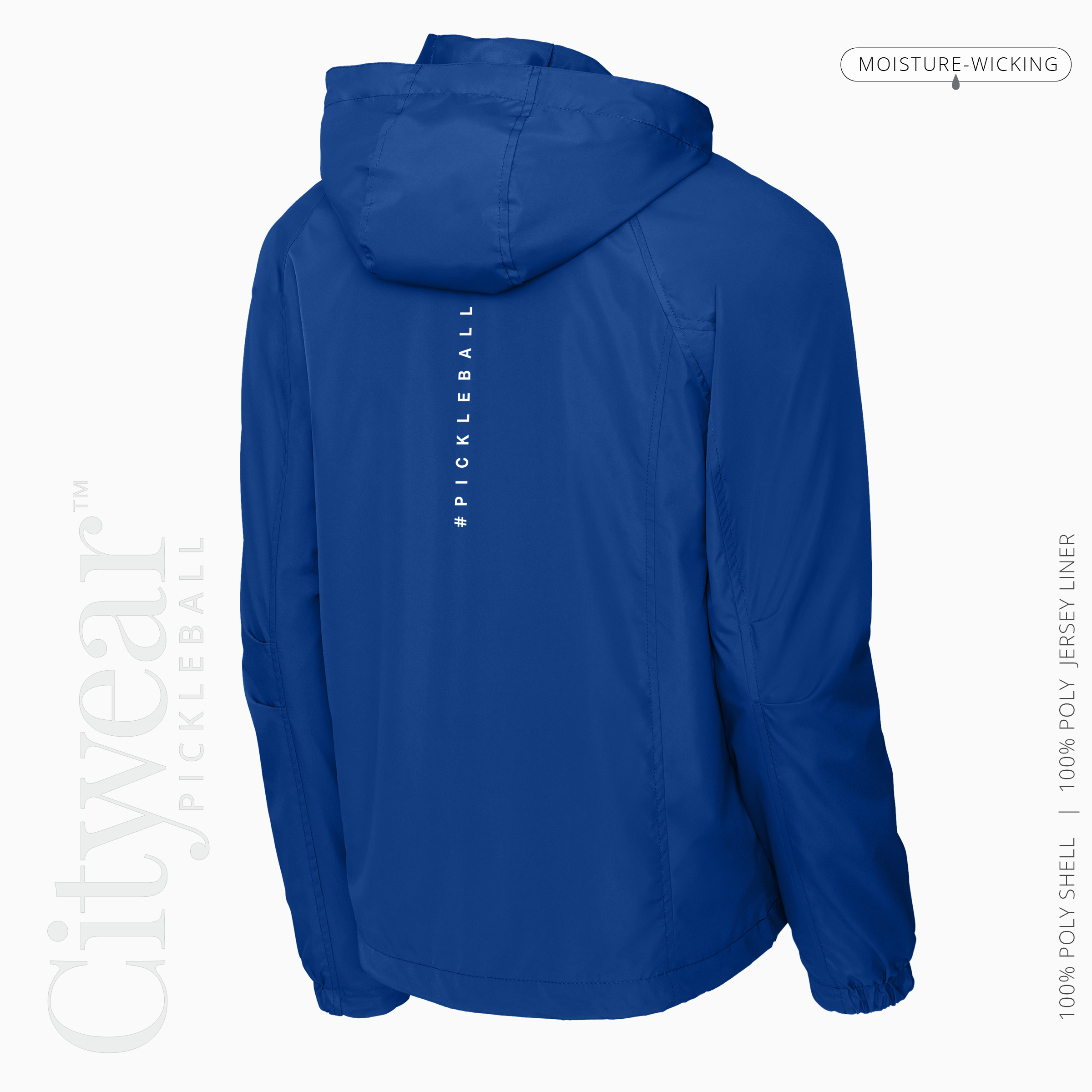 Men's Hooded Raglan Jacket-MCPC