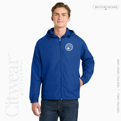 Men's Hooded Raglan Jacket-WPC