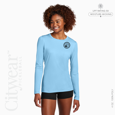 Women's UV Long Sleeve (Medallion) T-Shirt-WPC