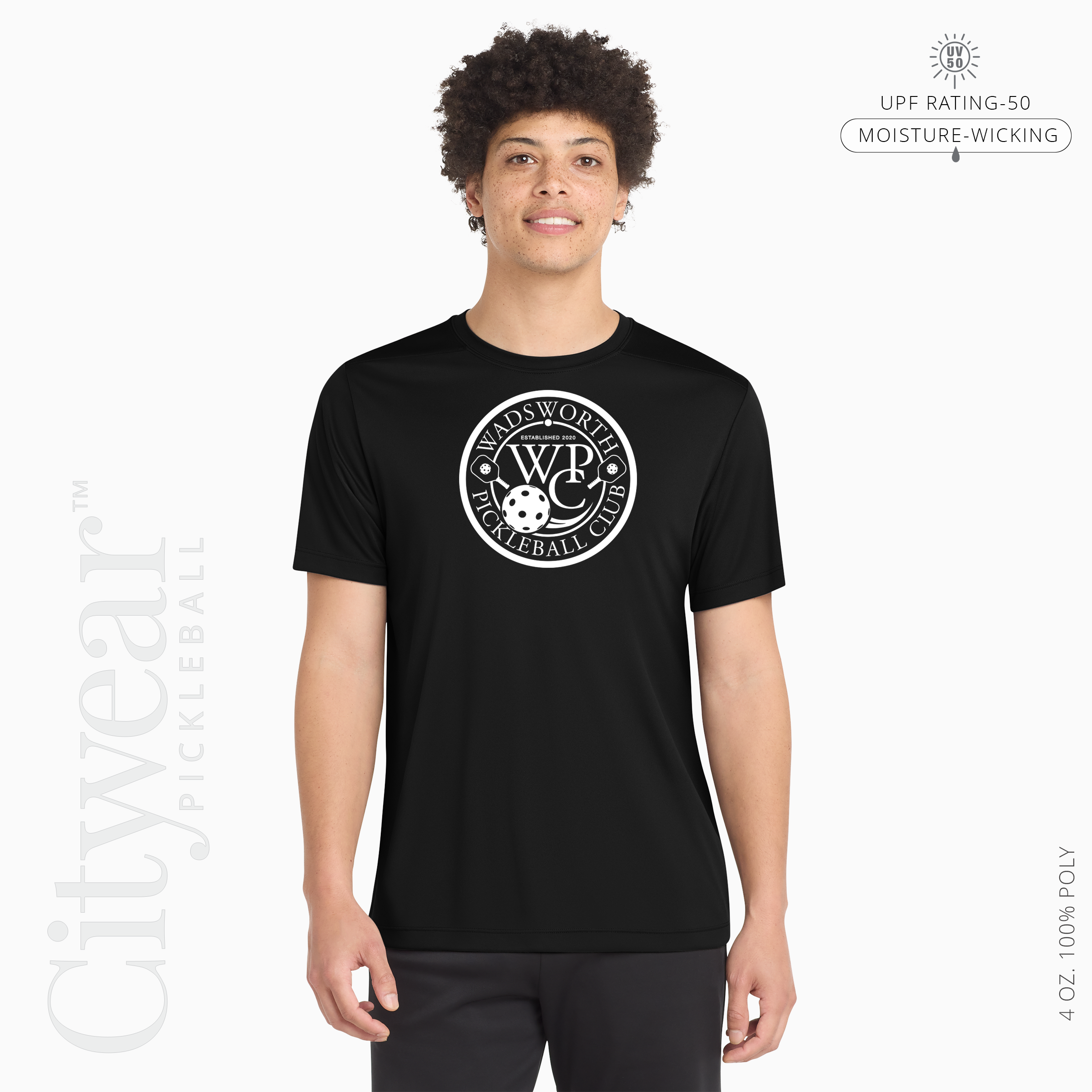 Men's UV Crewneck T-Shirt-WPC