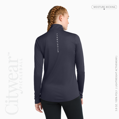 Women's Quarter-Zip Pullover-WPC