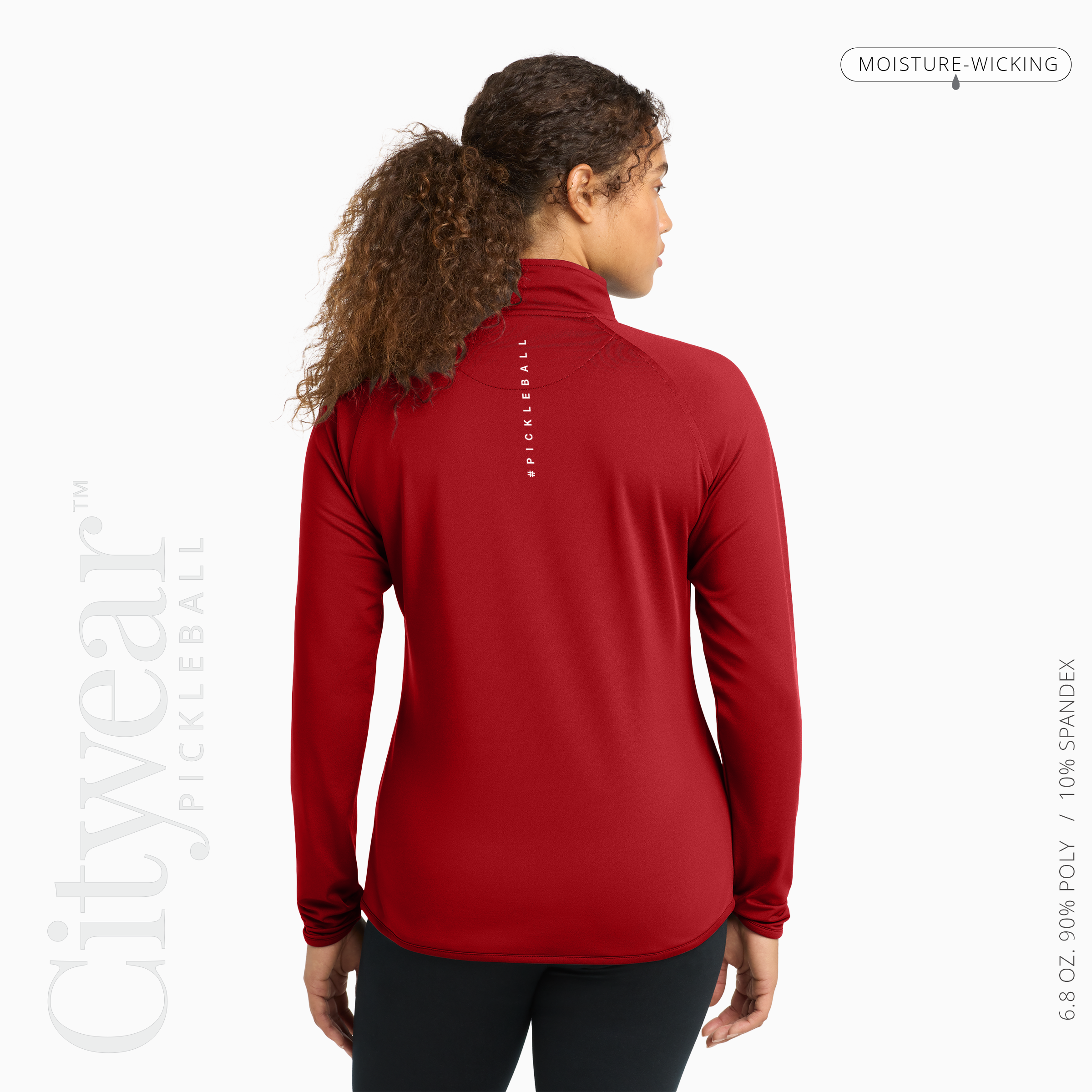 Women's Stretch Quarter-Zip Pullover-WPC