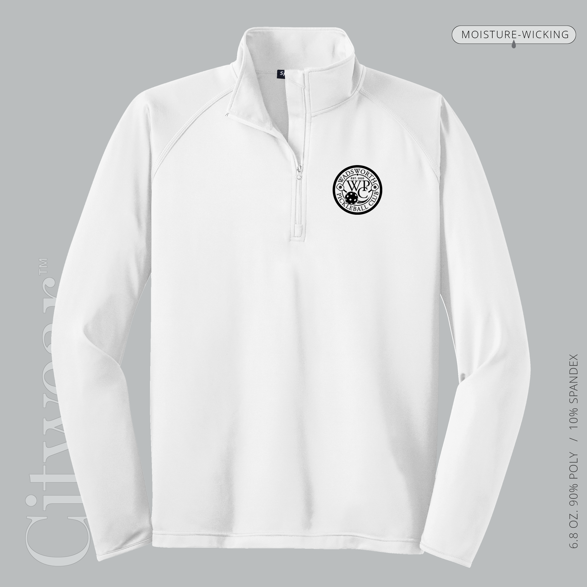Men's Stretch Quarter-Zip Pullover-WPC