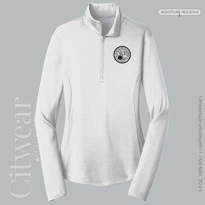 Women's Quarter-Zip Pullover-WPC